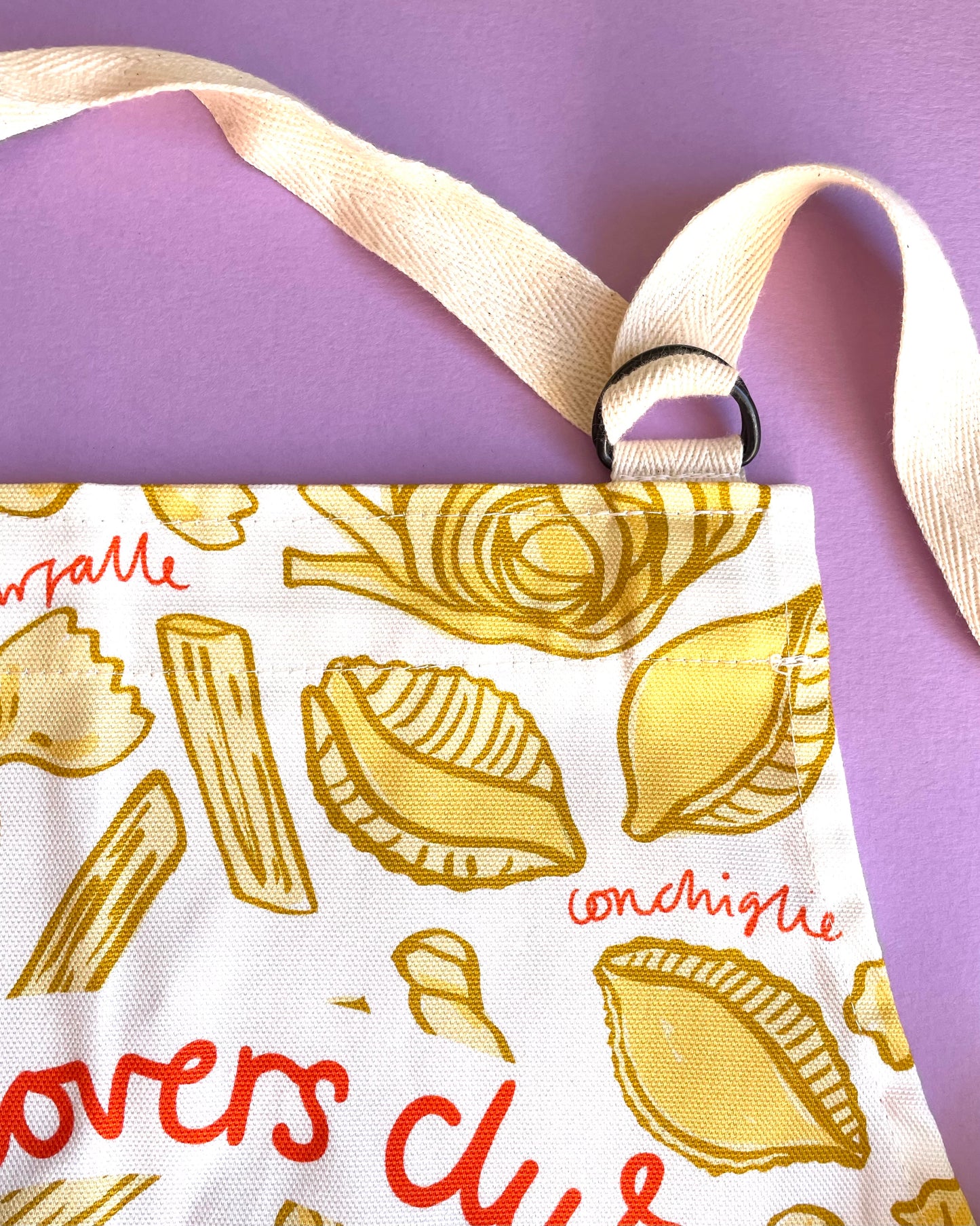 Pasta Lovers Club Organic Cotton Apron