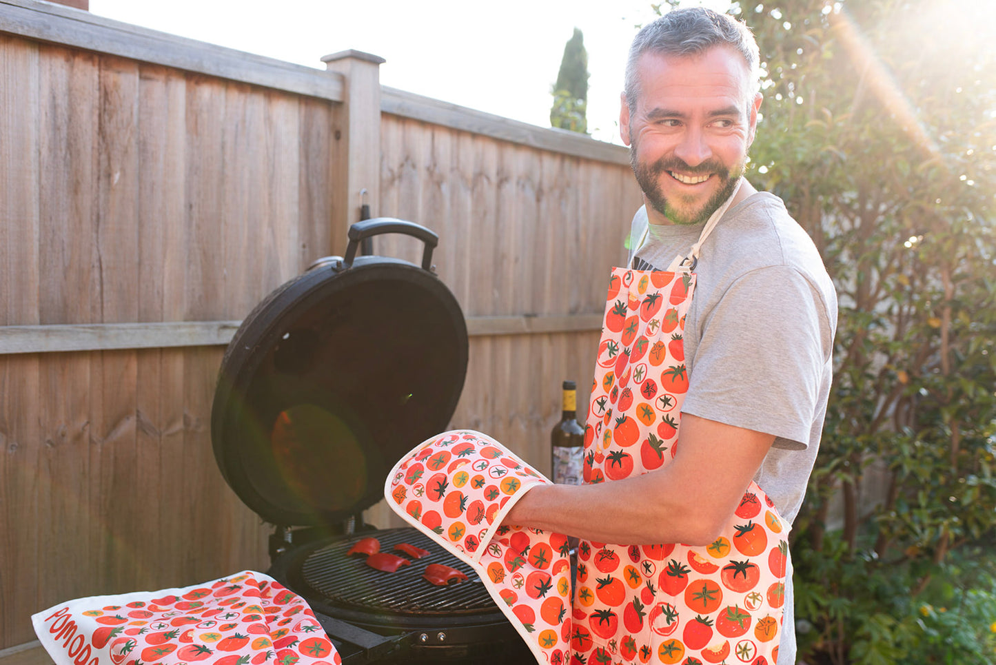 Pomodoro Tomatoes Organic Cotton Apron