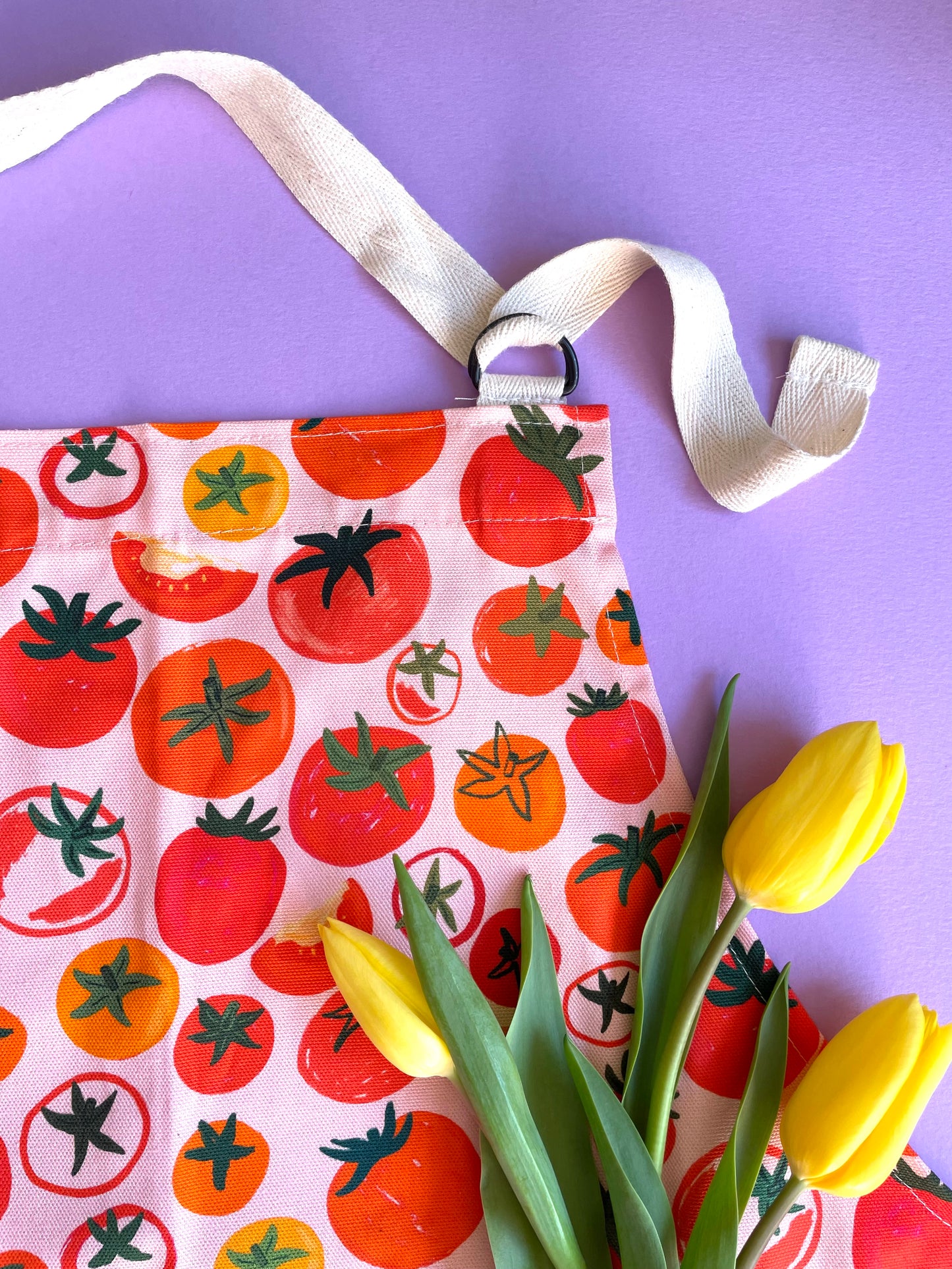 Pomodoro Tomatoes Organic Cotton Apron