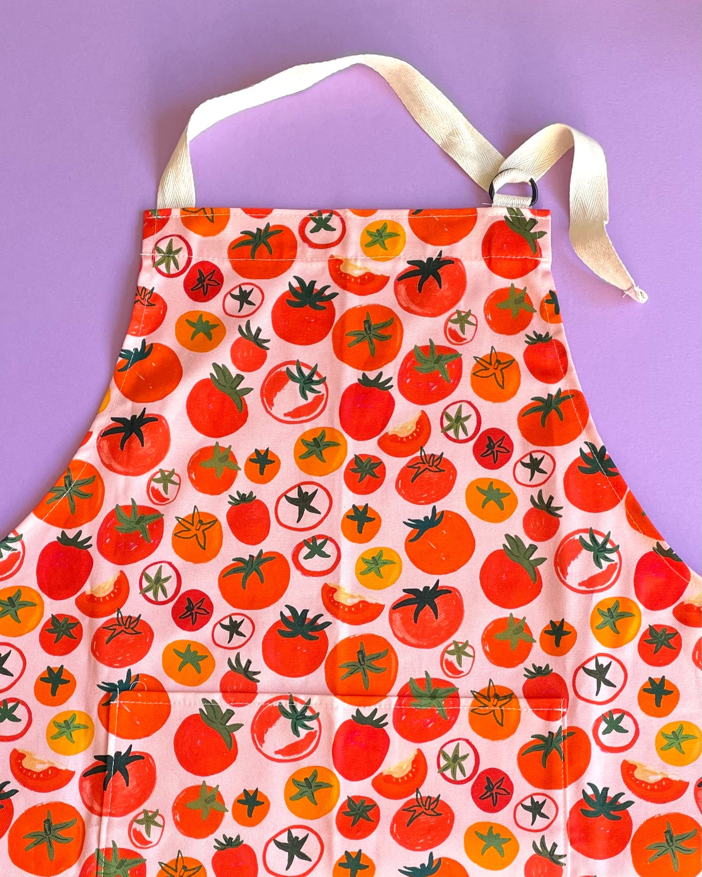 Pomodoro Tomatoes Organic Cotton Apron