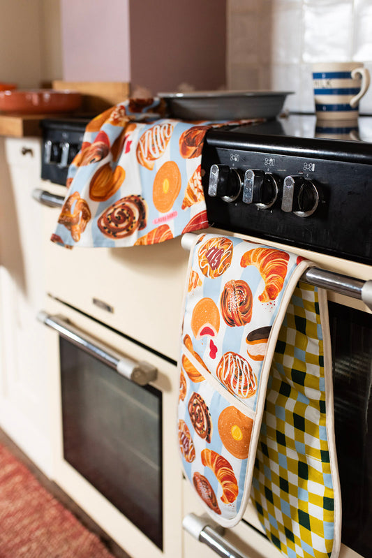 Bakery & Sweet Treats Organic Cotton Oven Gloves