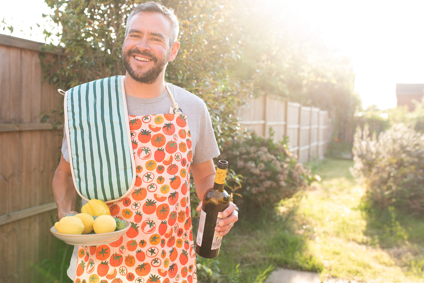 Pomodoro Tomatoes Organic Cotton Apron