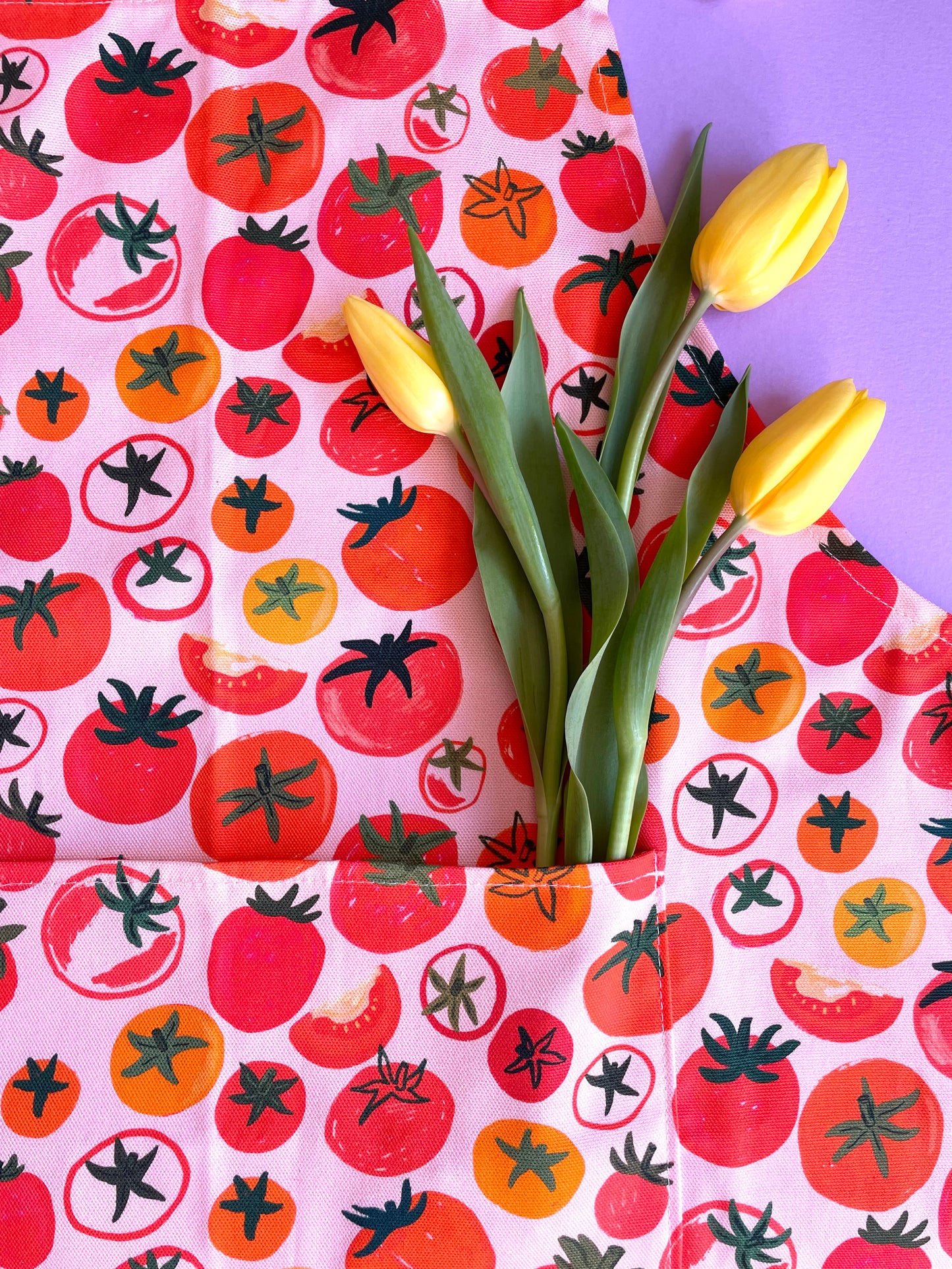 Pomodoro Tomatoes Organic Cotton Apron