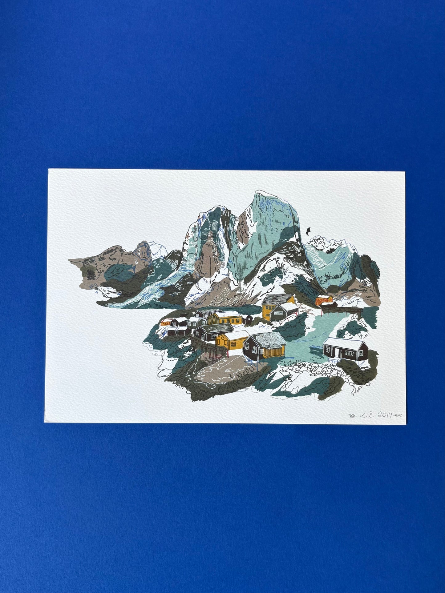 SECONDS Nordic Mountain Scene v1