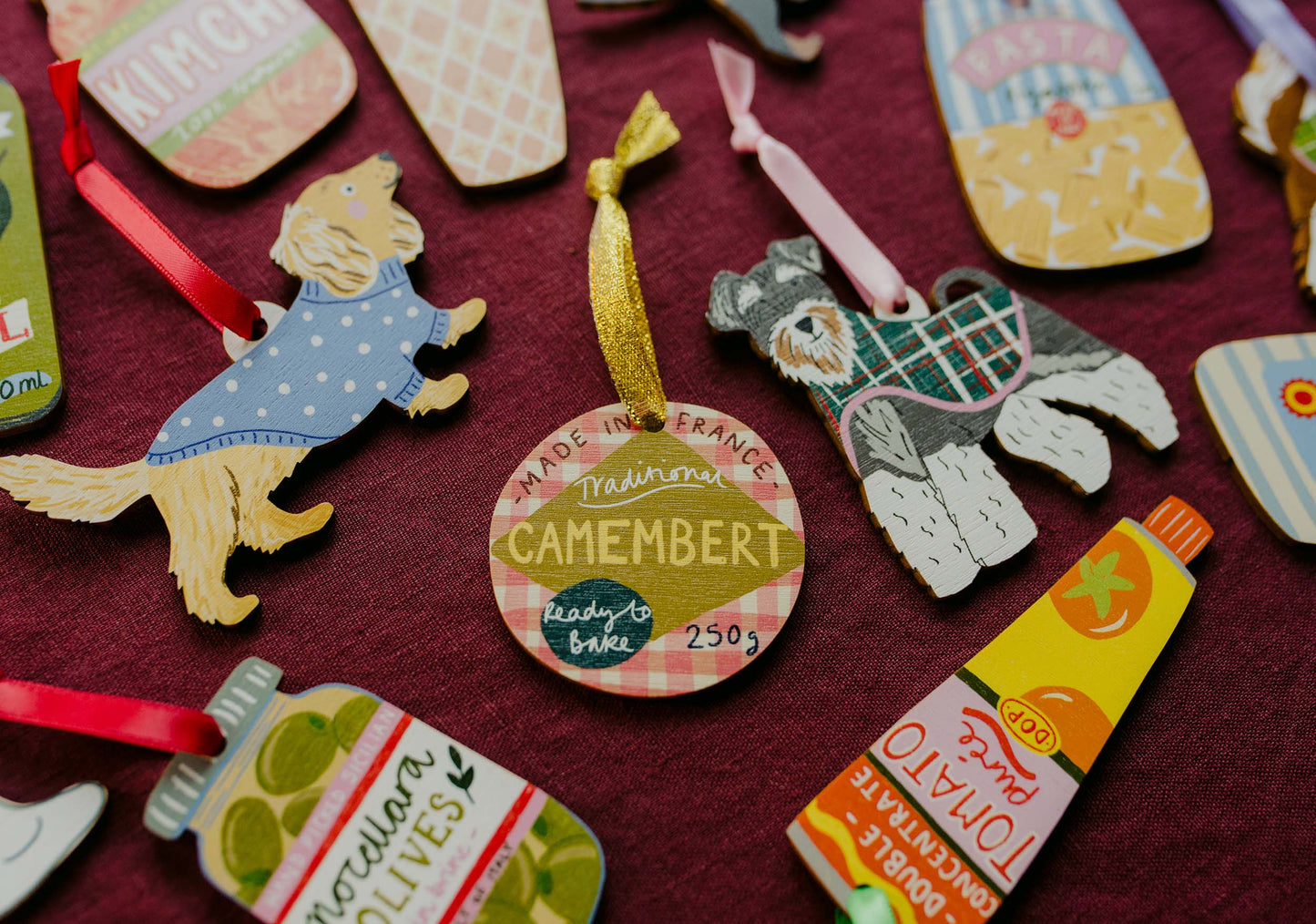 Long Haired Dachshund Dog Decoration