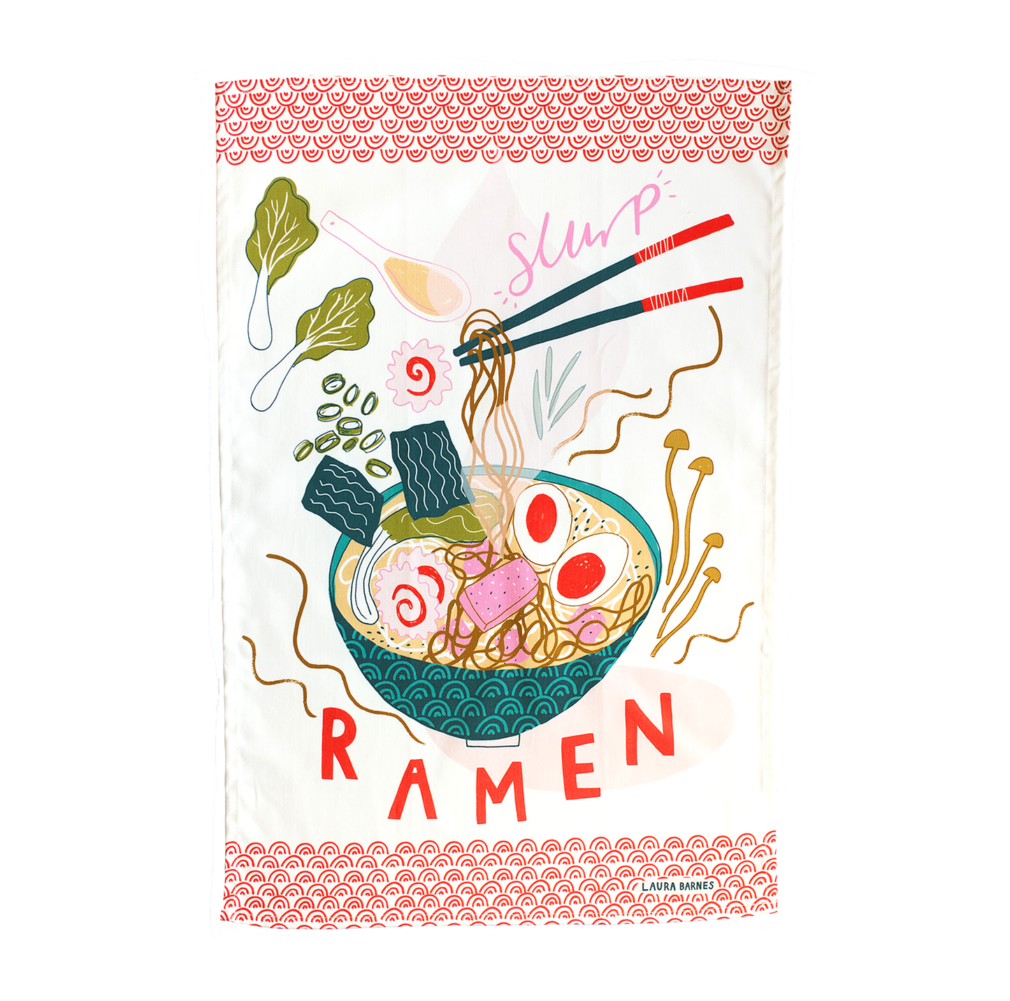 Ramen Organic Cotton Tea Towel