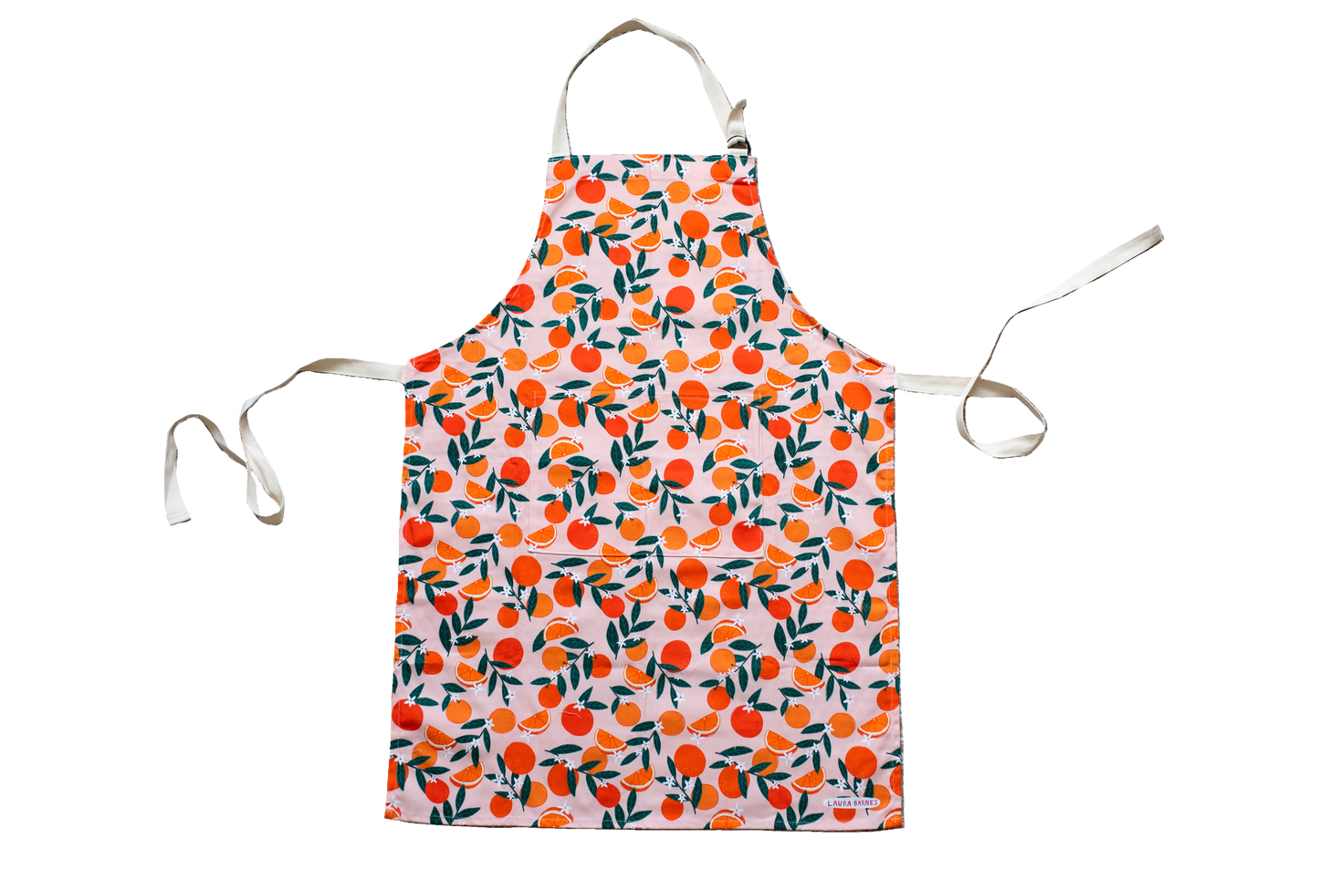 Delantal de algodón orgánico Sevilla Oranges