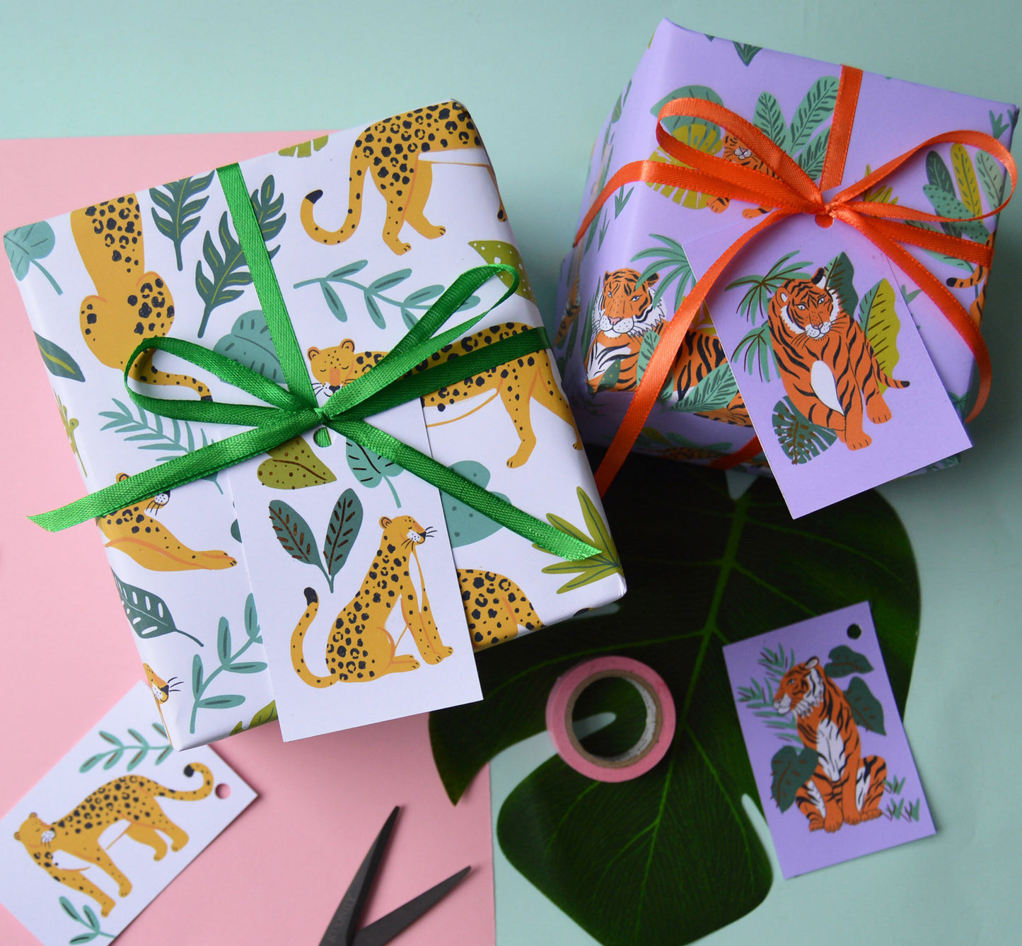Jungle Leopard Wrapping Paper