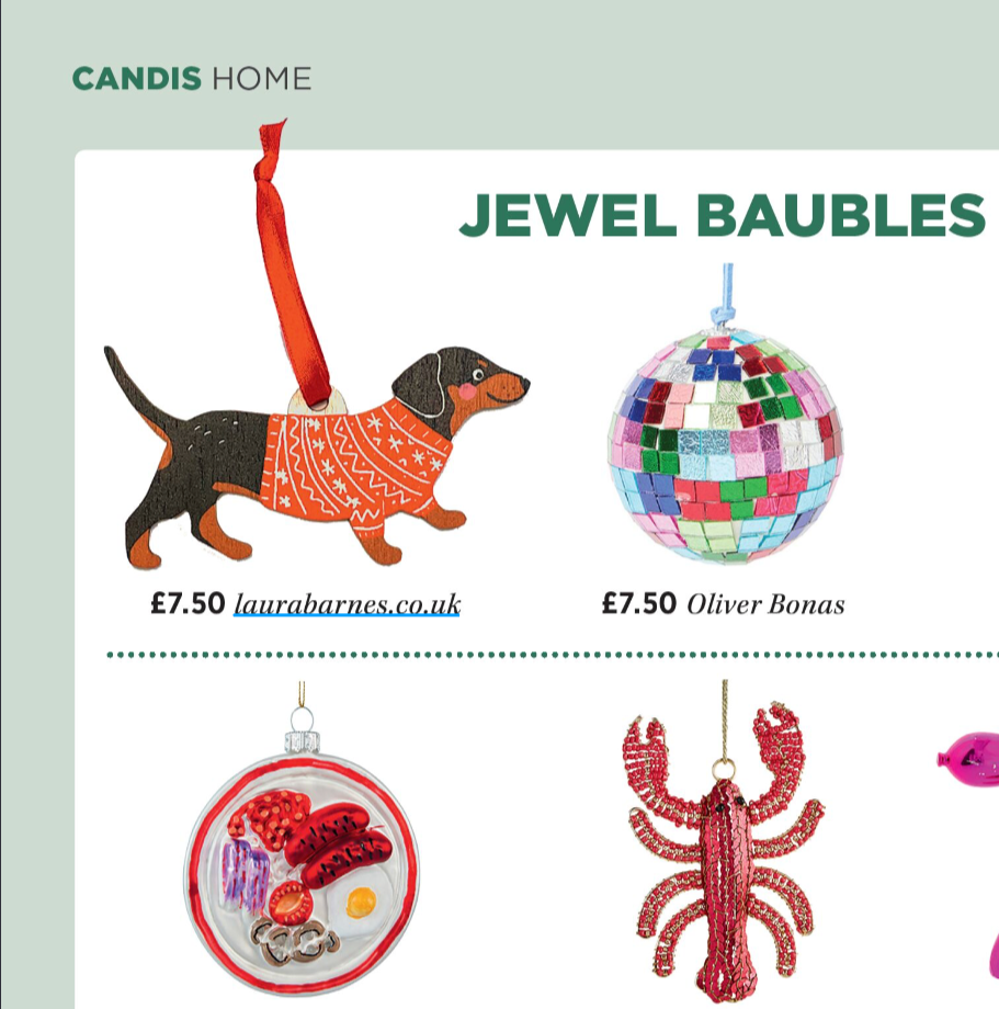 Sausage Dog Decoration