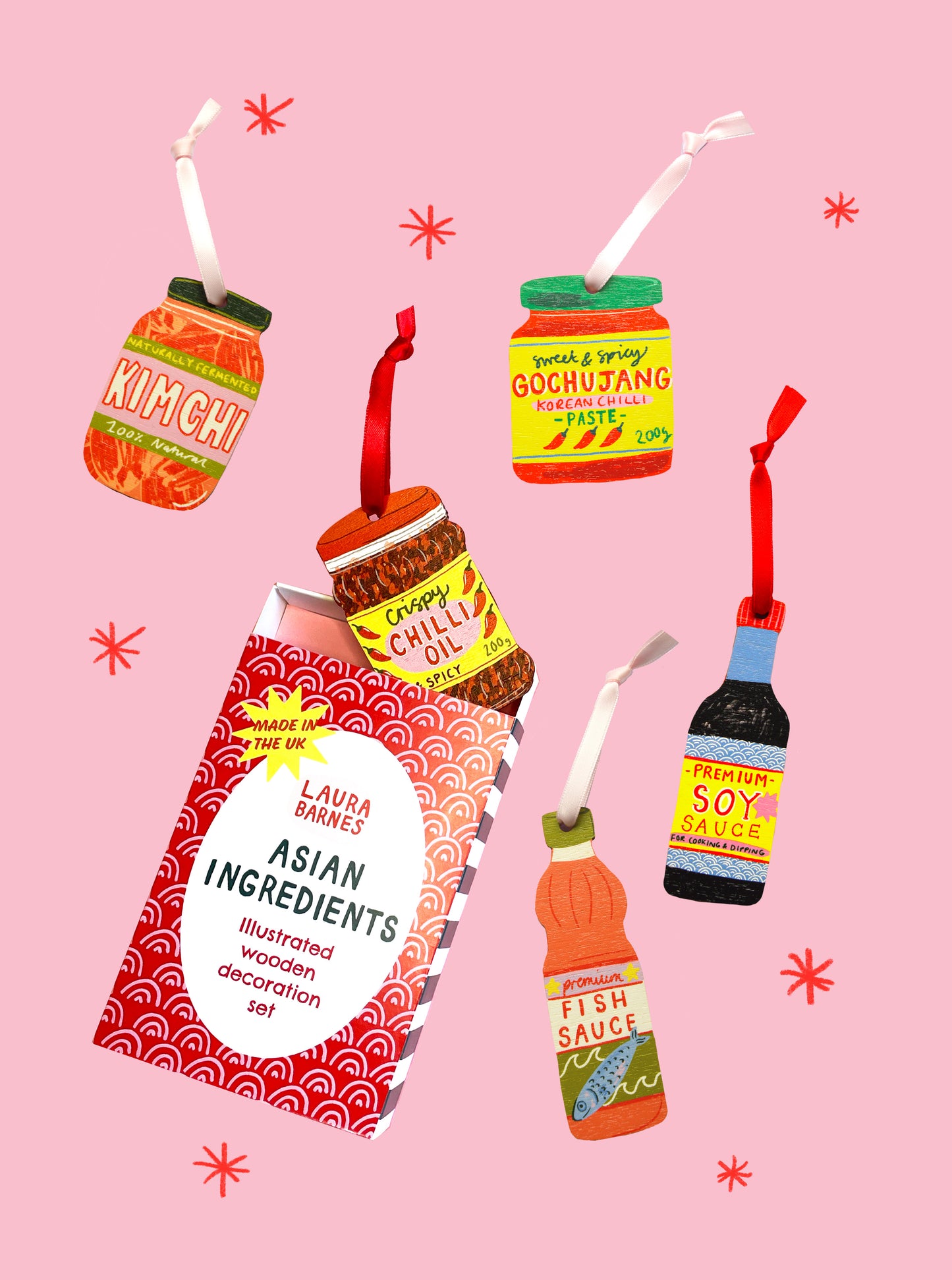 Asian Ingredients Decoration Gift Set