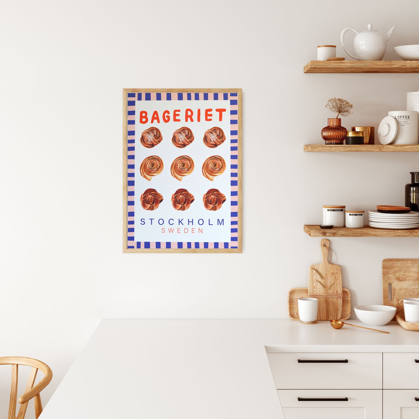 Impression d'art de Bageriet, Stockholm