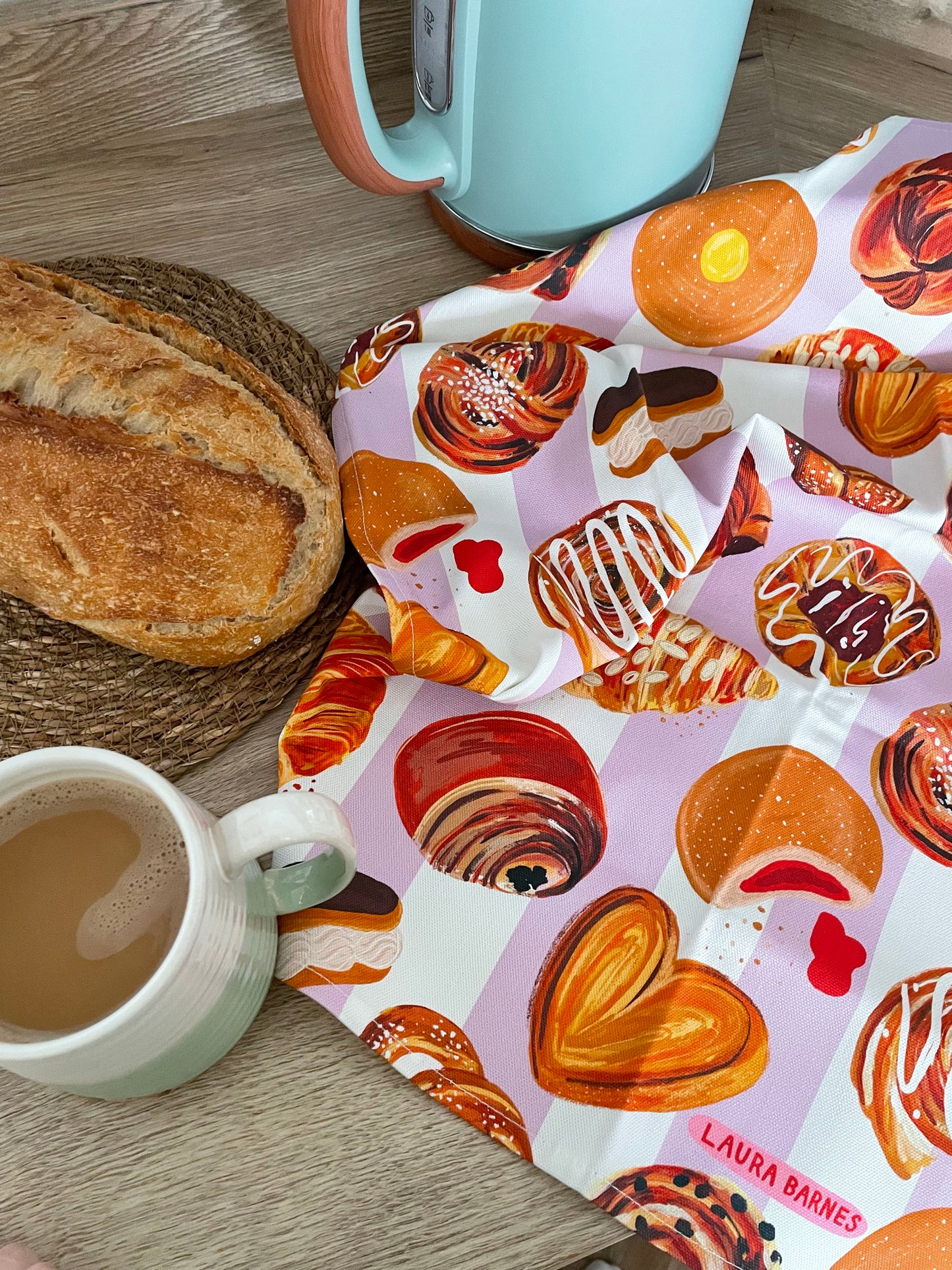Torchon en coton biologique Sweet Treats Bakery