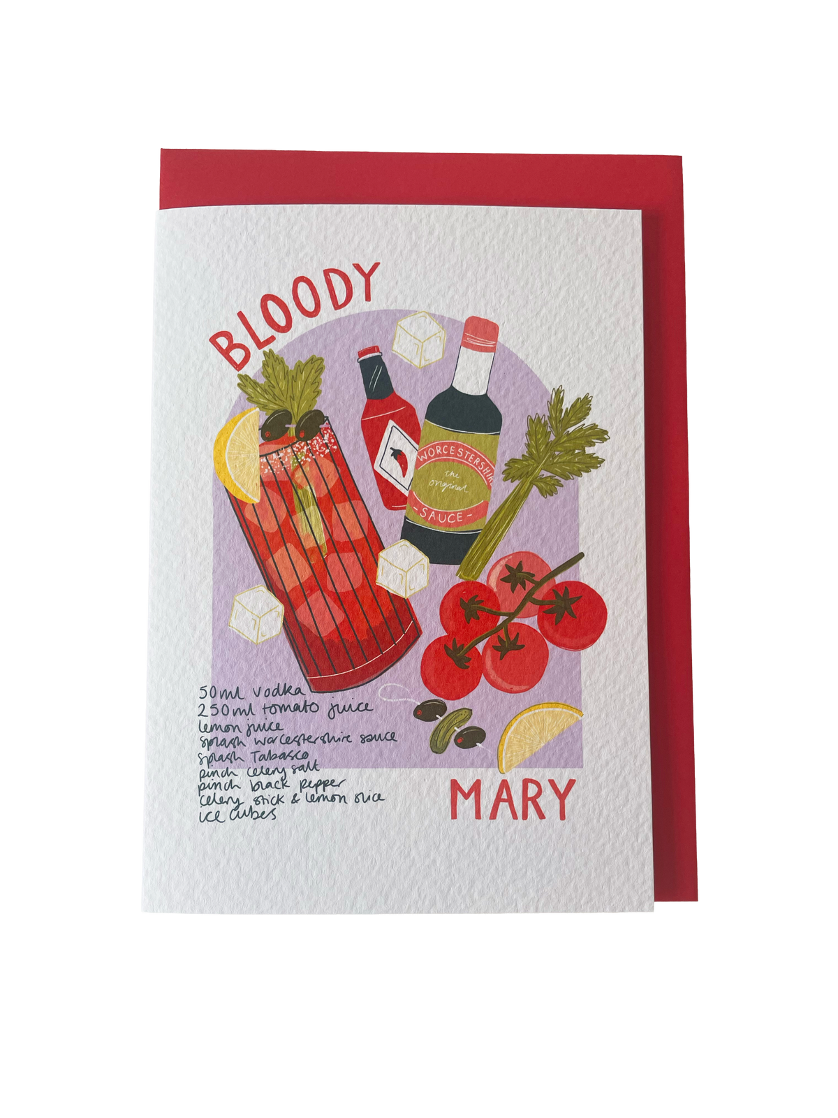 Je t'aime de ma tête carte de tomates