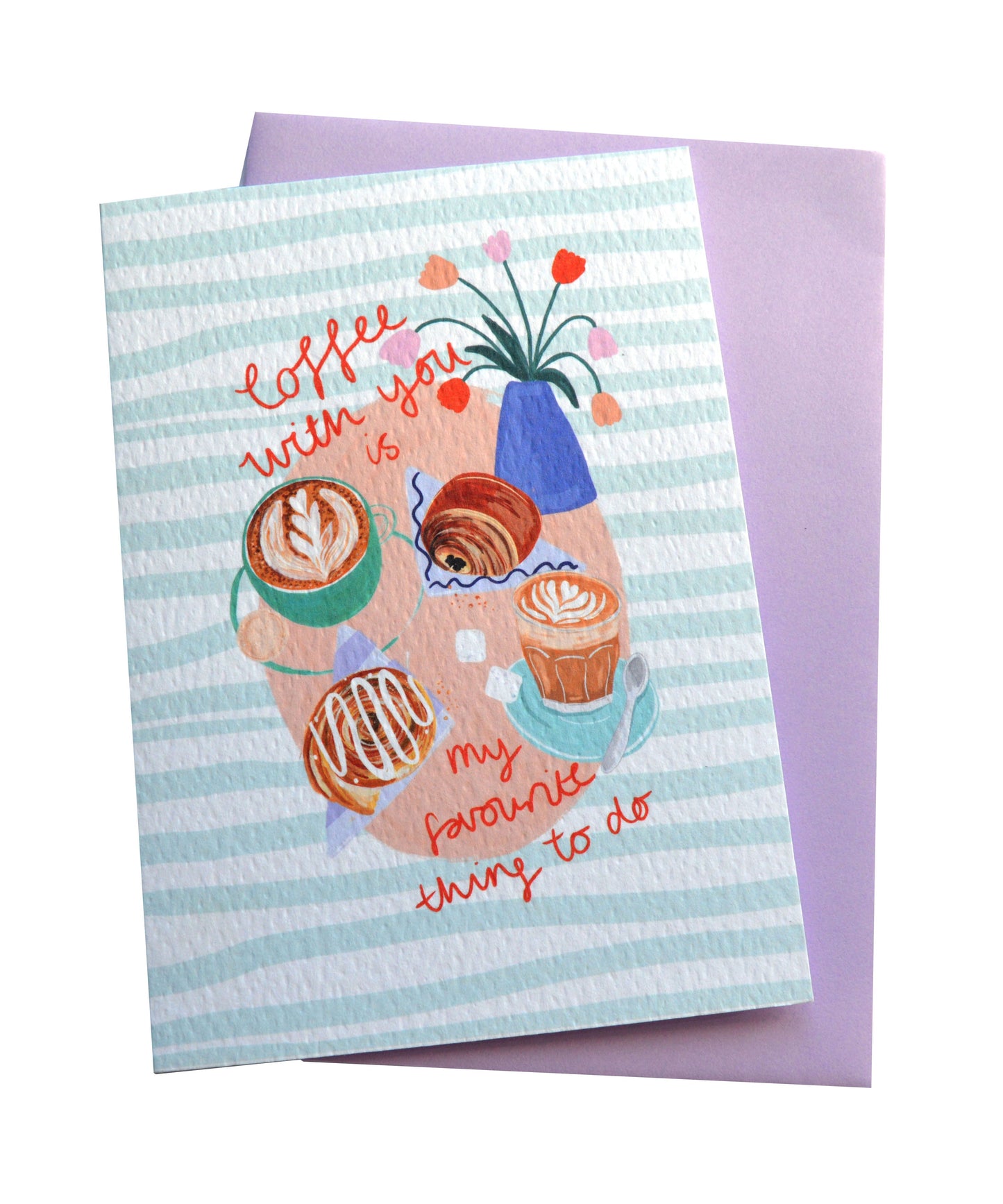 Tomar un café contigo es mi actividad favorita