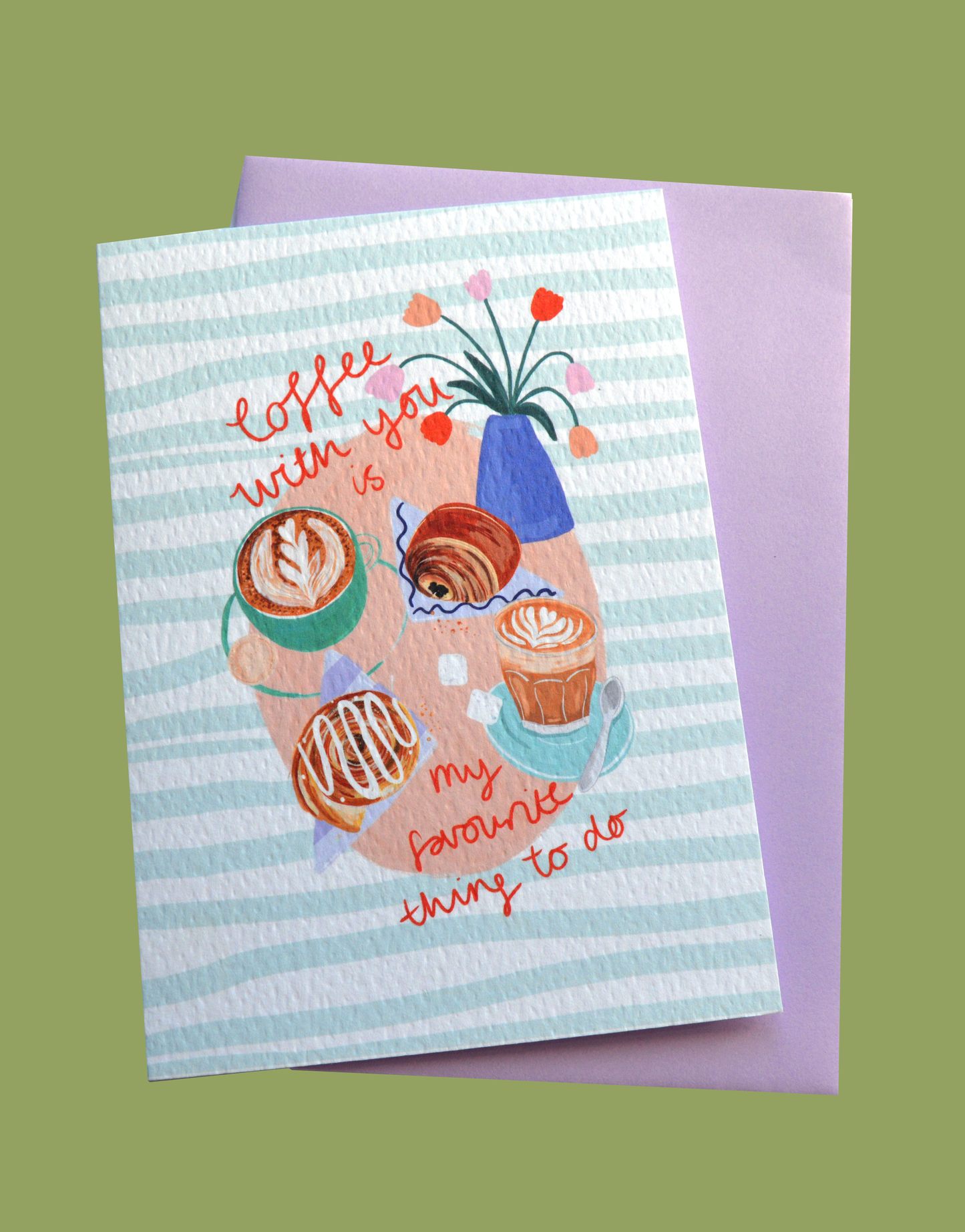 Tomar un café contigo es mi actividad favorita