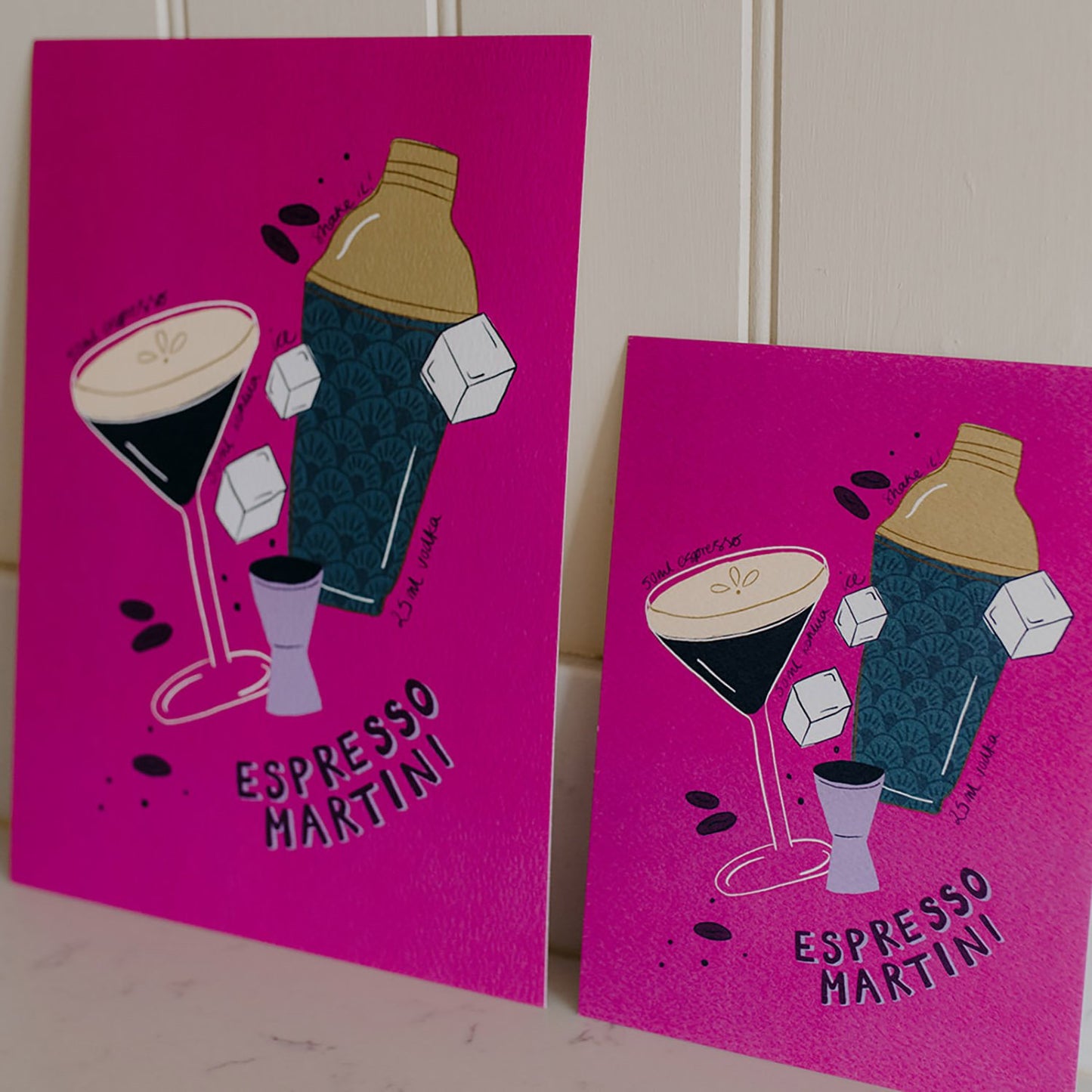 Espresso Martini Cocktail Art print