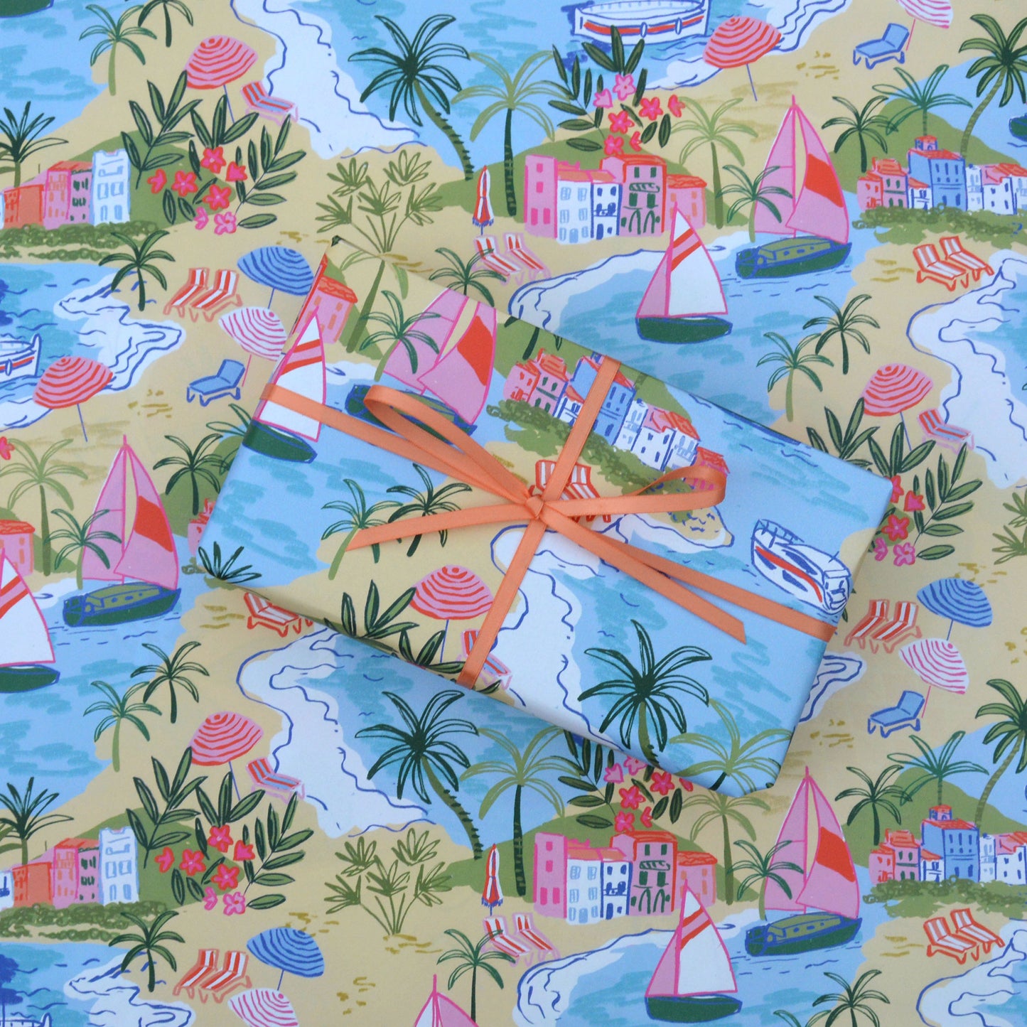 Côte d'Azur Wrapping Paper