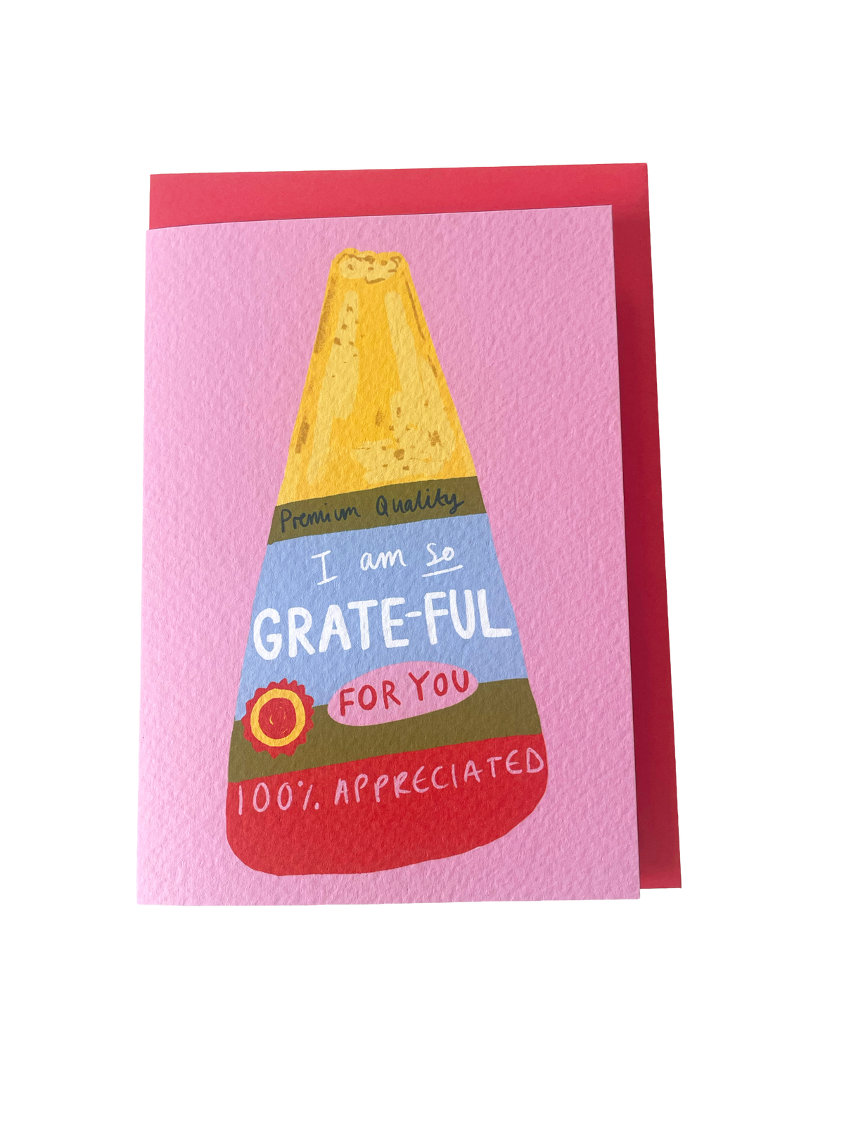 I am so grate-ful for you Parmesan card