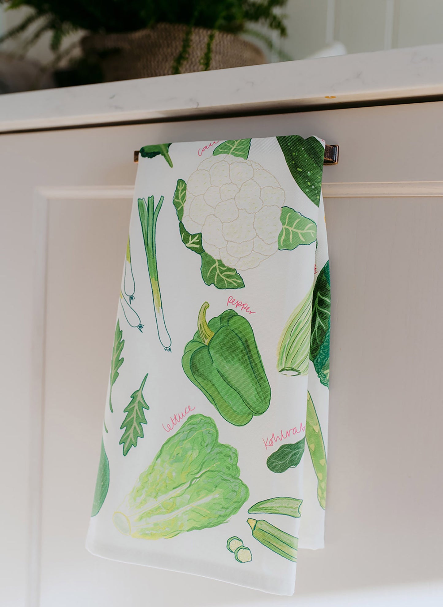 Torchon en coton biologique Green Veg