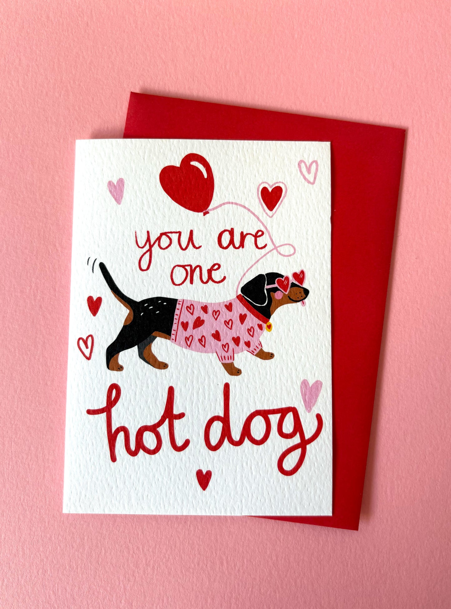 Te amo casi tanto como a los perros-tarjeta