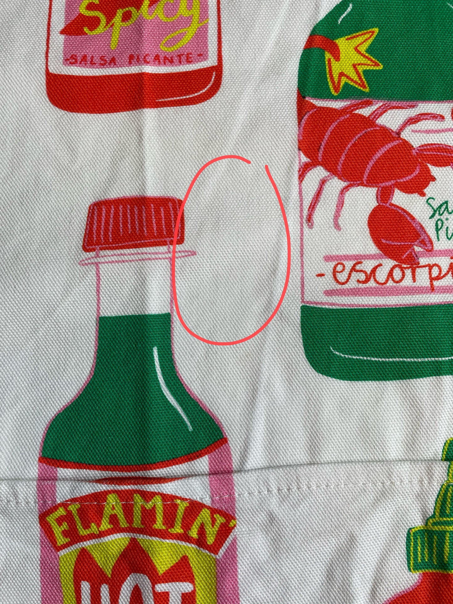 SAMPLE Hot Sauce Apron