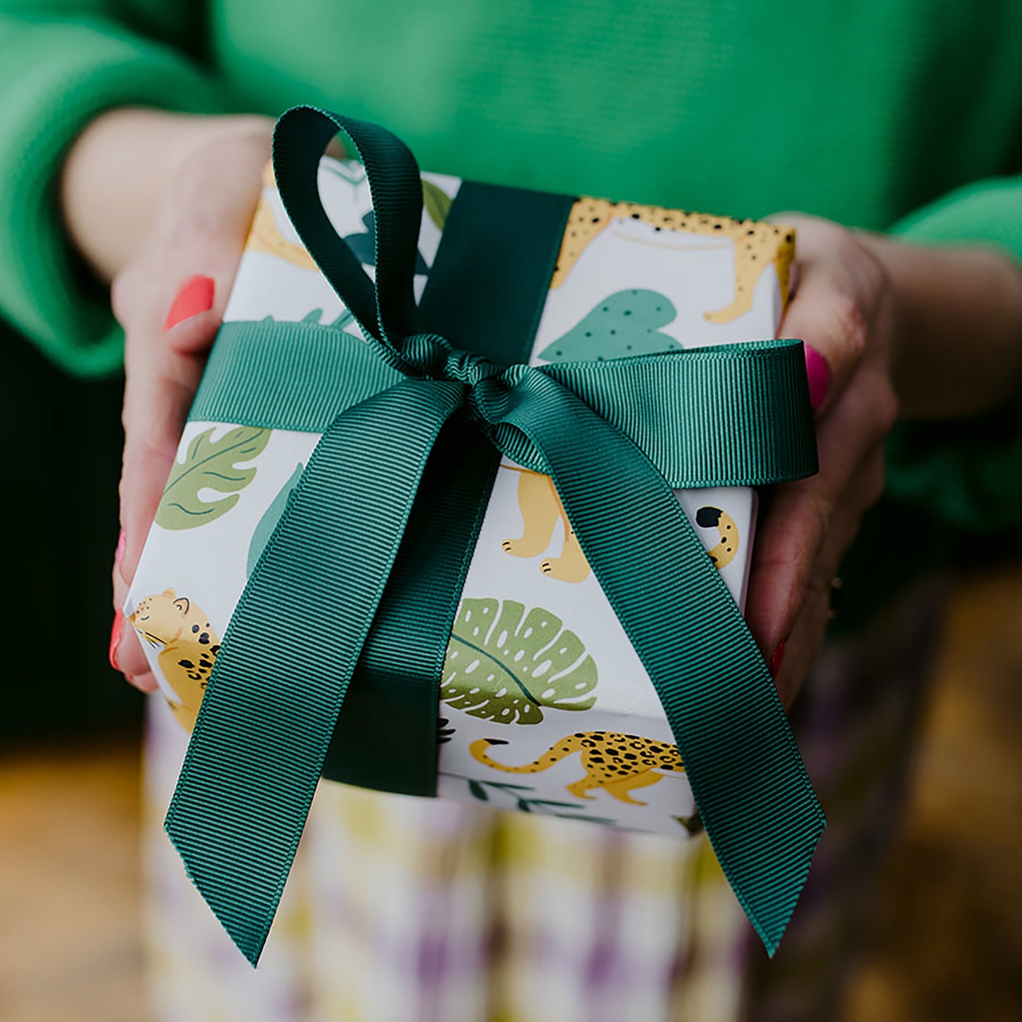 Jungle Leopard Wrapping Paper