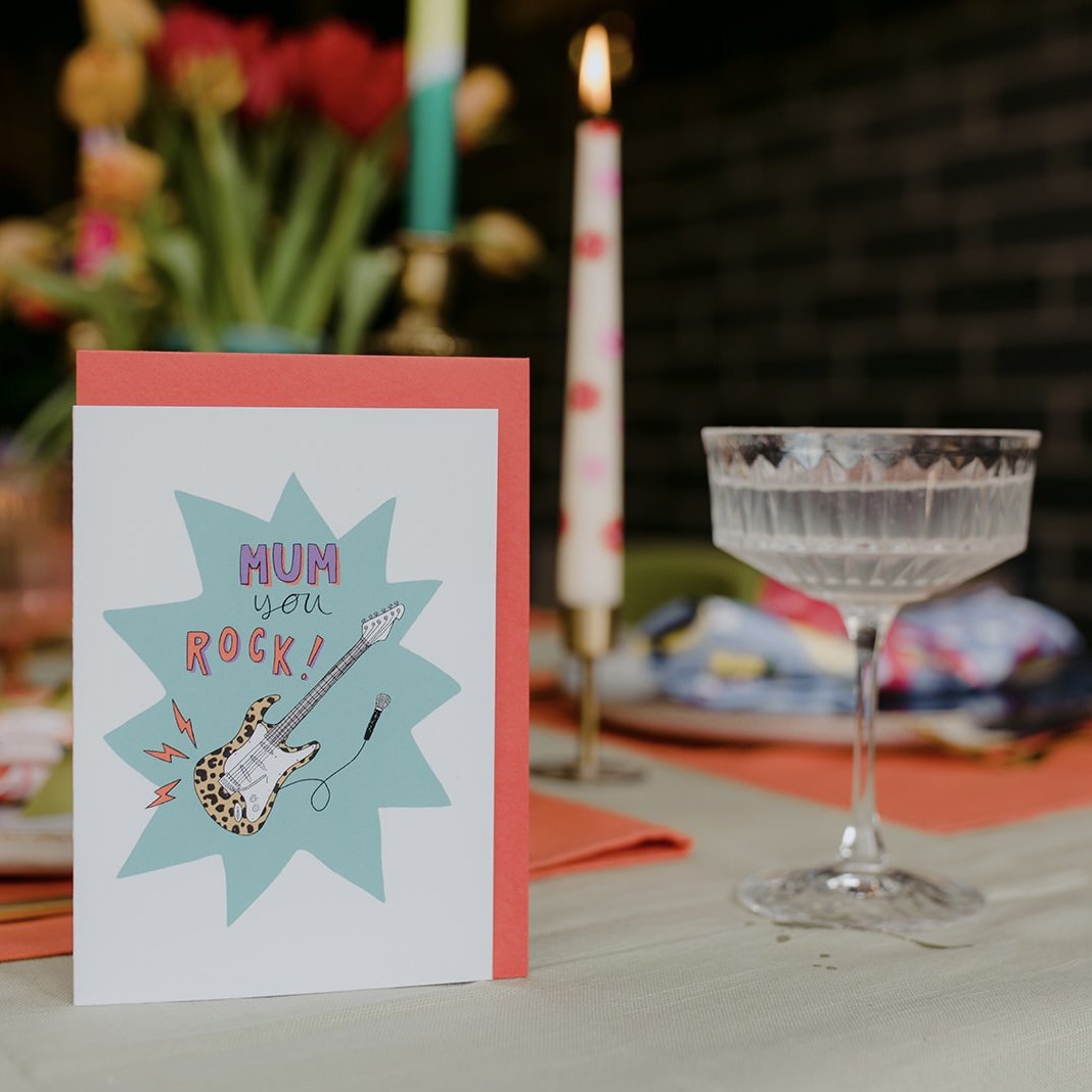 SECONDS Mum You Rock Card