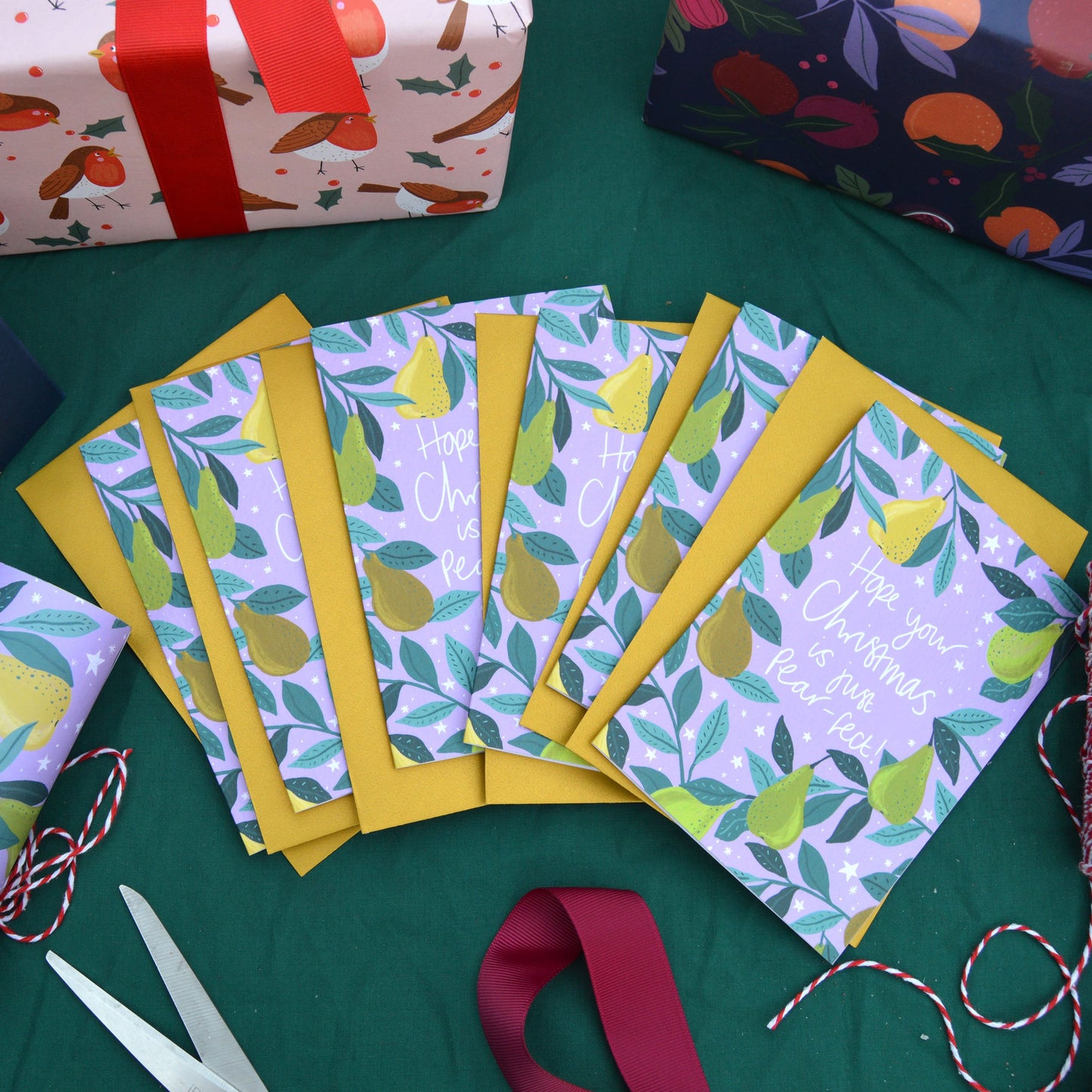 J'espère que votre carte de Noël sera parfaite !