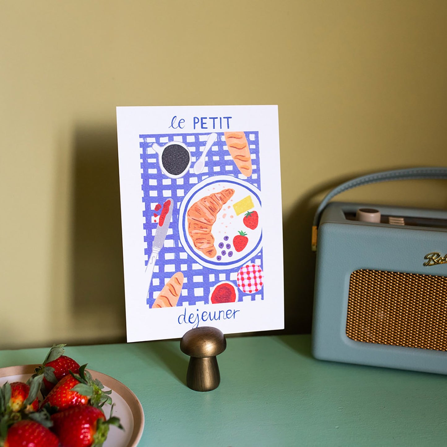 Le Petit Dejeuner Art Print