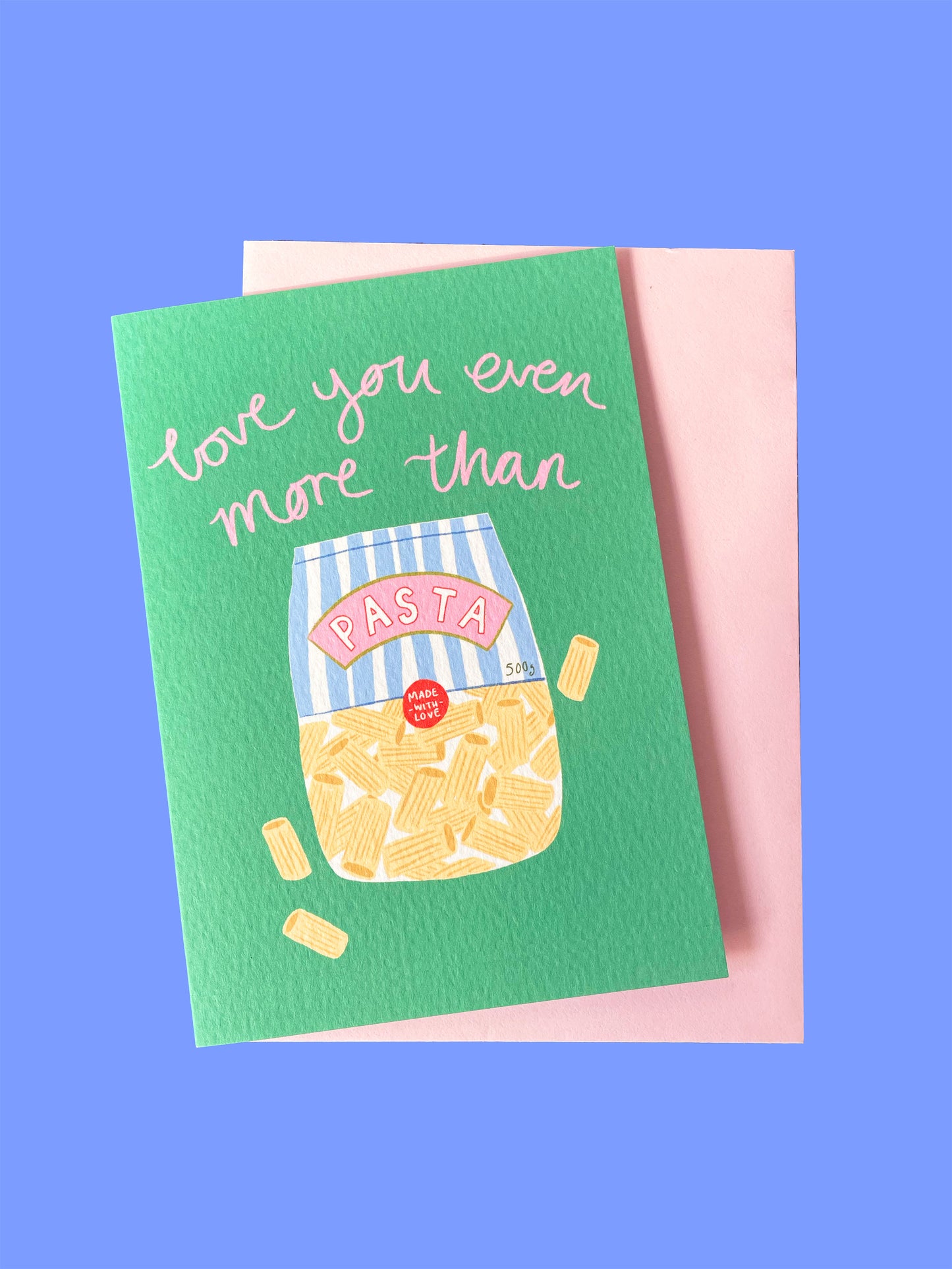 Je t'aime de ma tête carte de tomates