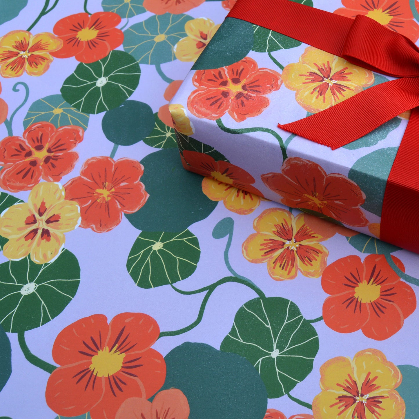 Nasturtiums Wrapping Paper