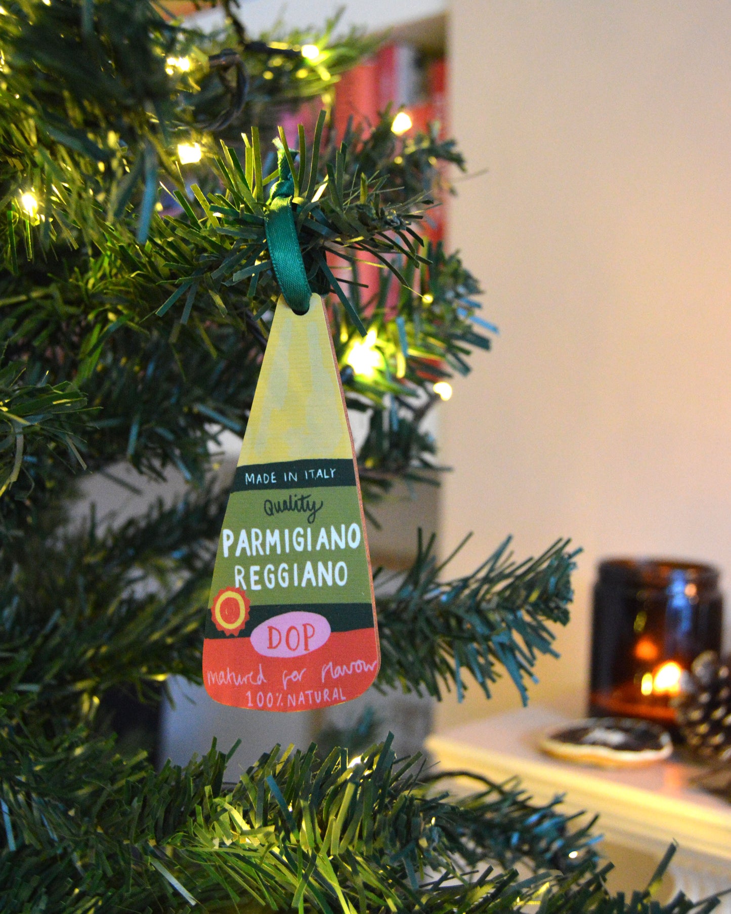 Décoration de Noël au parmesan