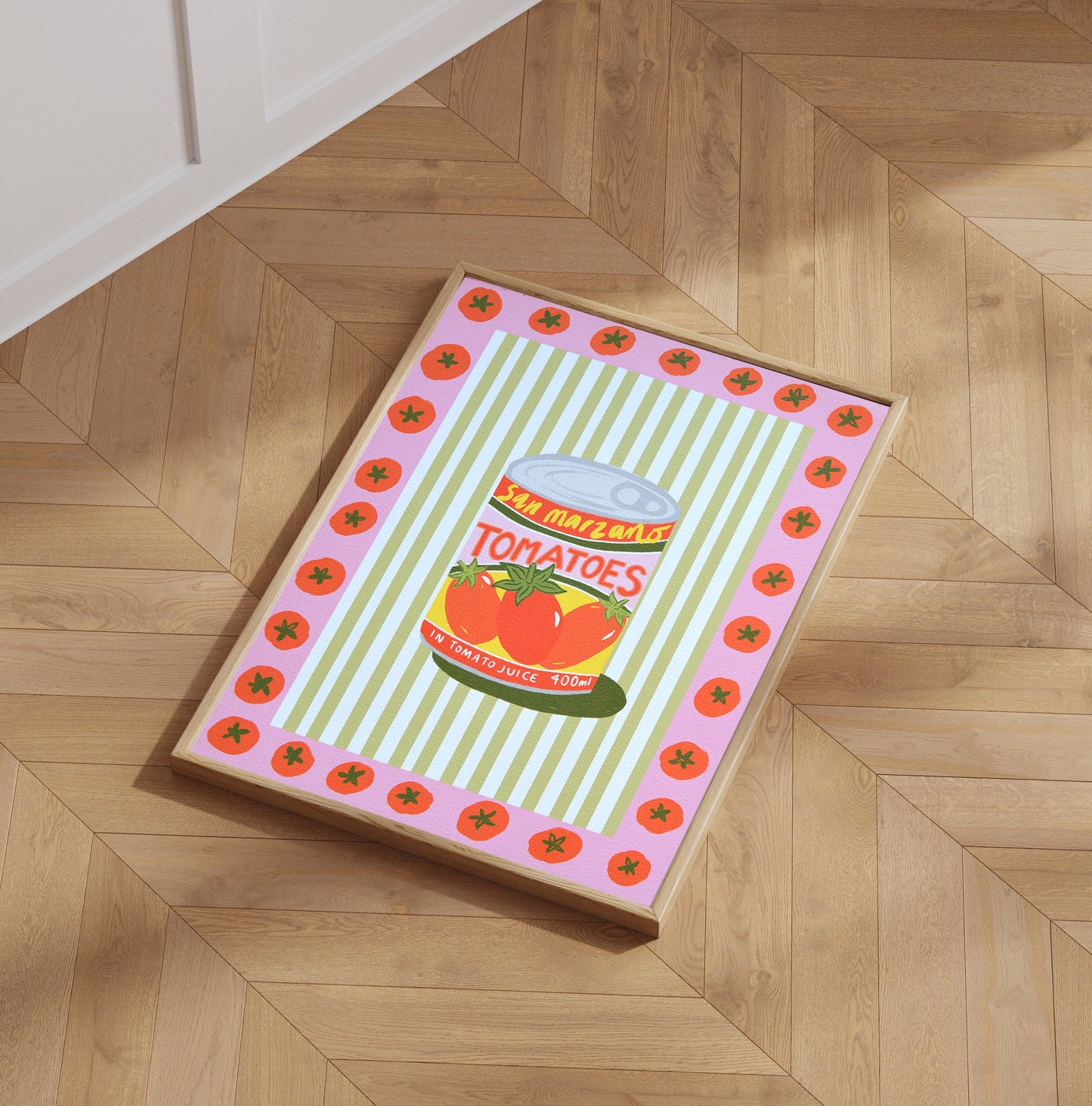 SECONDS San Marzano Tomatoes Print A4 Size