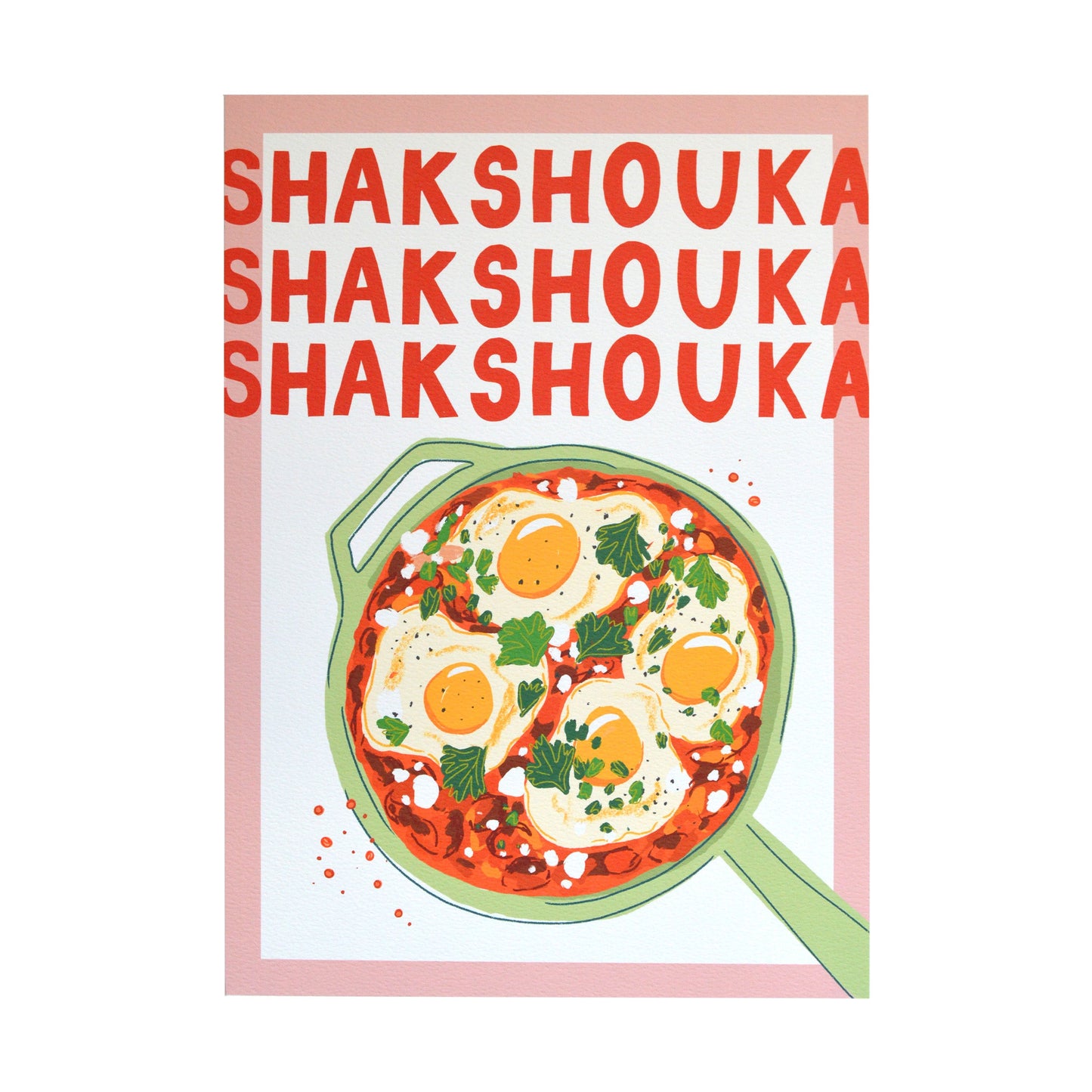 Impresión artística de Shakshouka