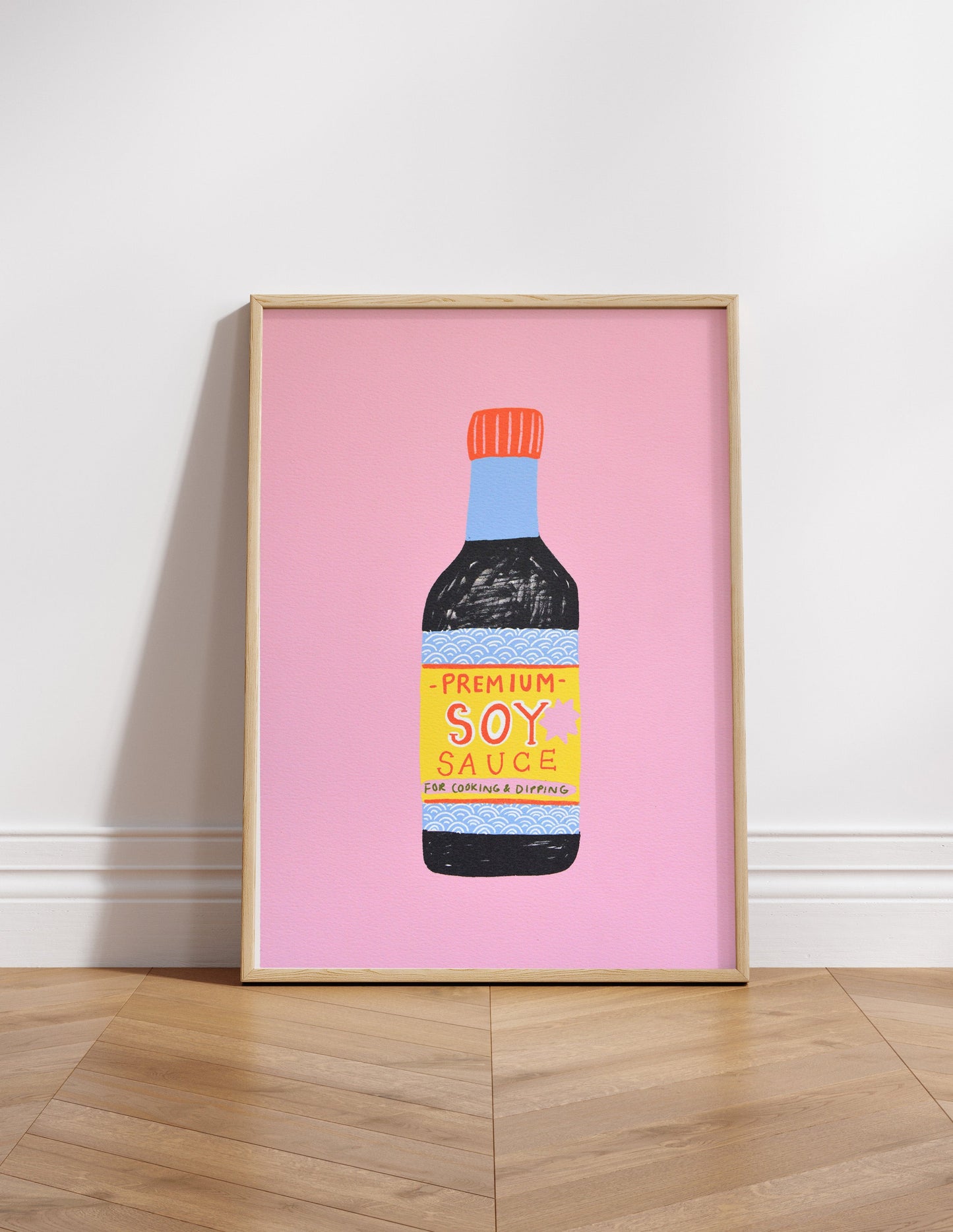 SECONDS Print Soy Sauce A3 Size