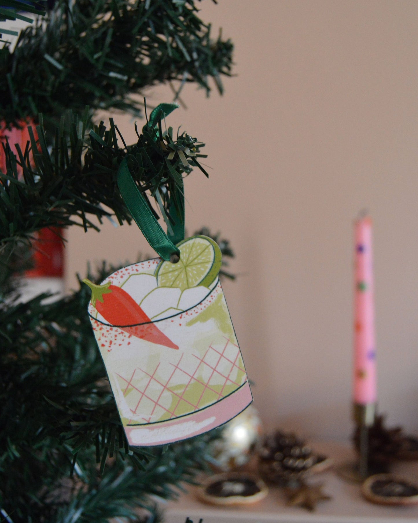 Décoration de Noël aux Marges épicées