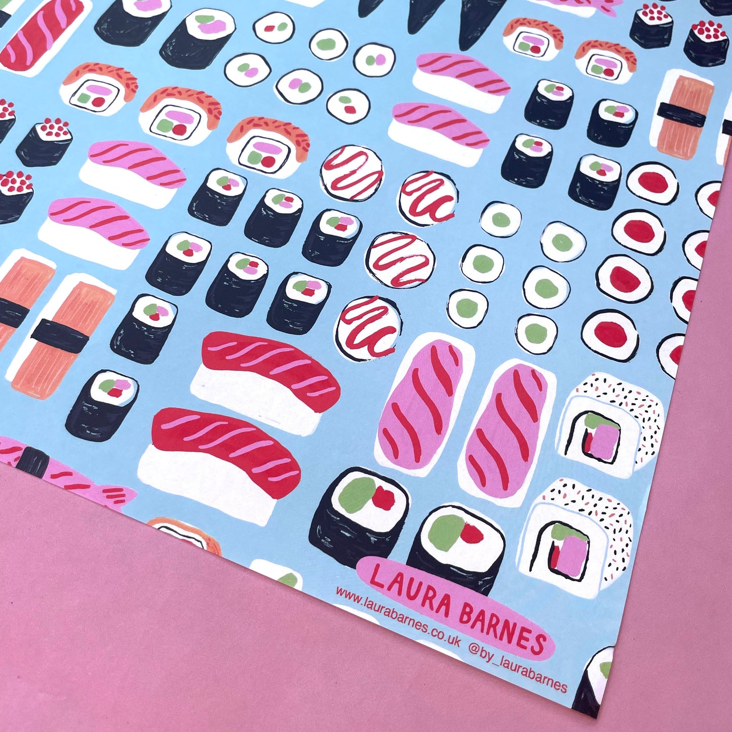 Papel para envolver sushi