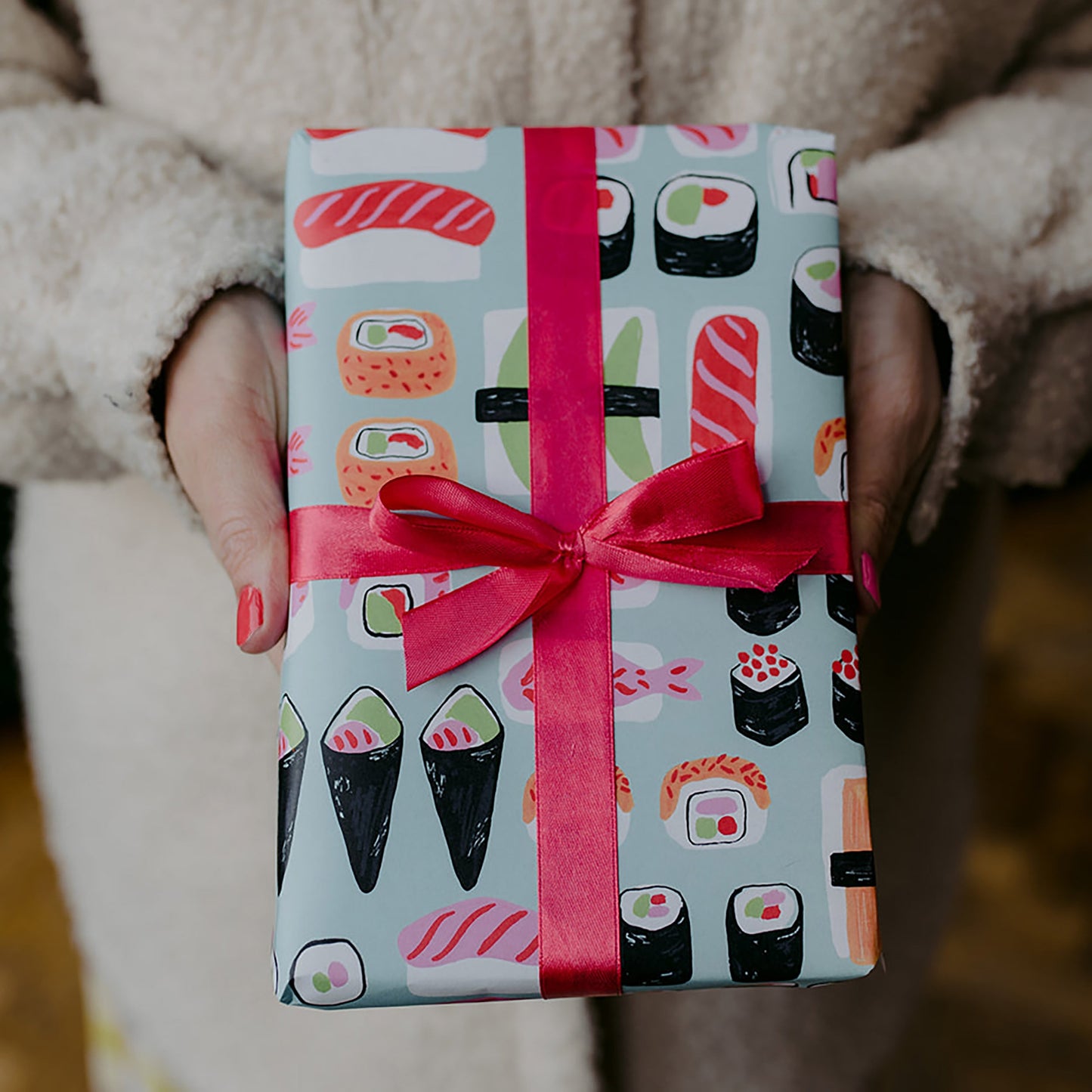 Papel para envolver sushi