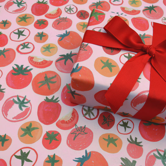 Pomodoro Tomatoes Wrapping Paper