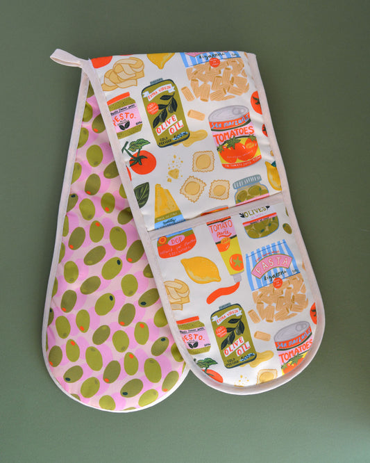 Italian Ingredients Organic Cotton Oven Gloves