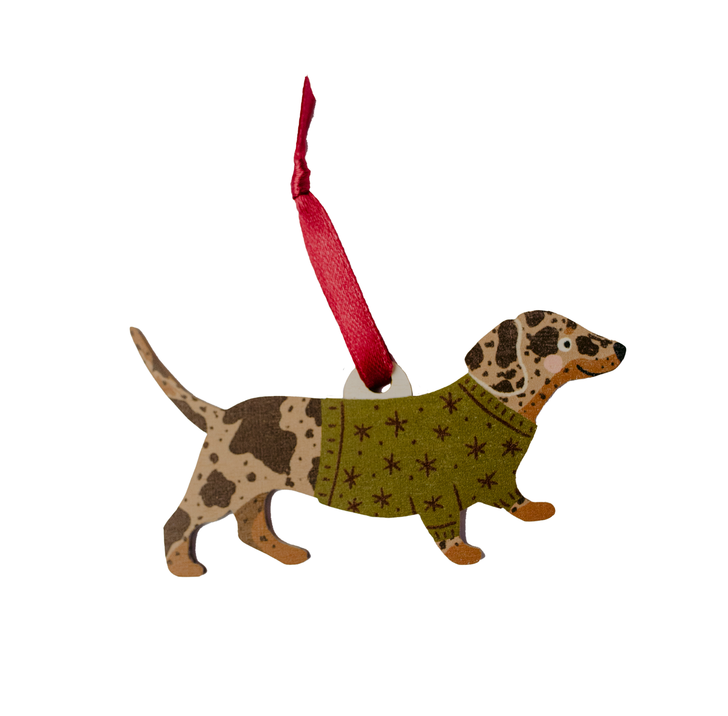 Dapple Dachshund Dog Decoration