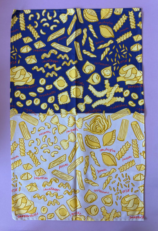 SAMPLE Pasta Tea Towel