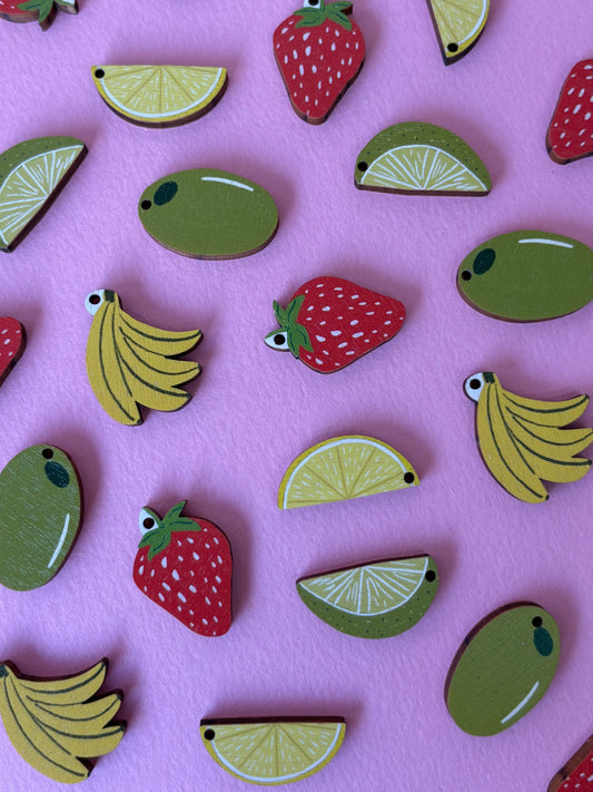 Carte de Noël Fruits Botaniques