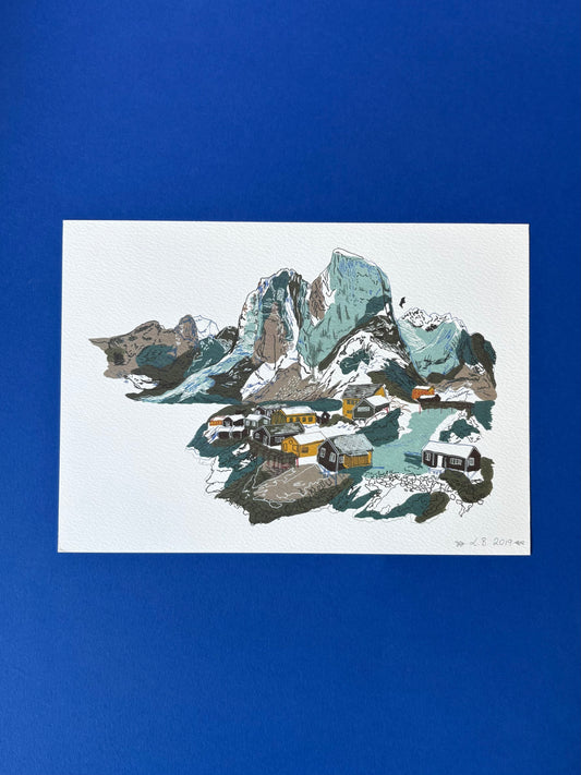 SECONDS Nordic Mountain Scene v1