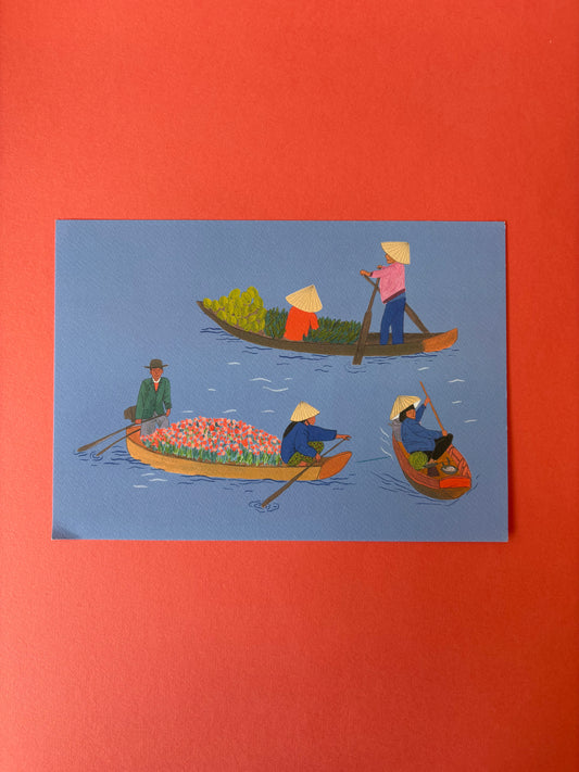 SECONDS Floating Market Vietnam Print