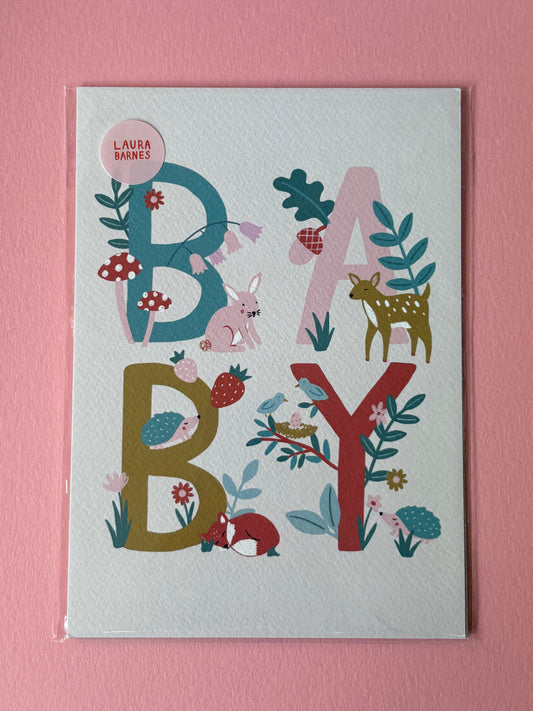 SECONDS AUTUMN BABY A5 PRINT