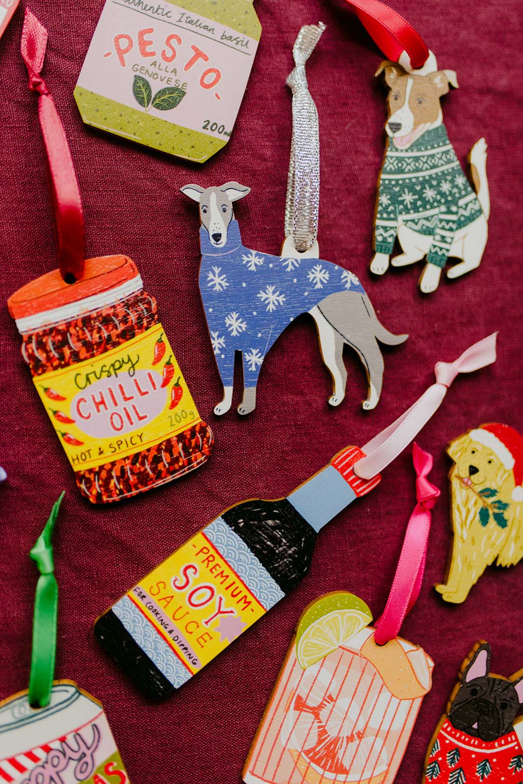 Whippet Dog Decoration