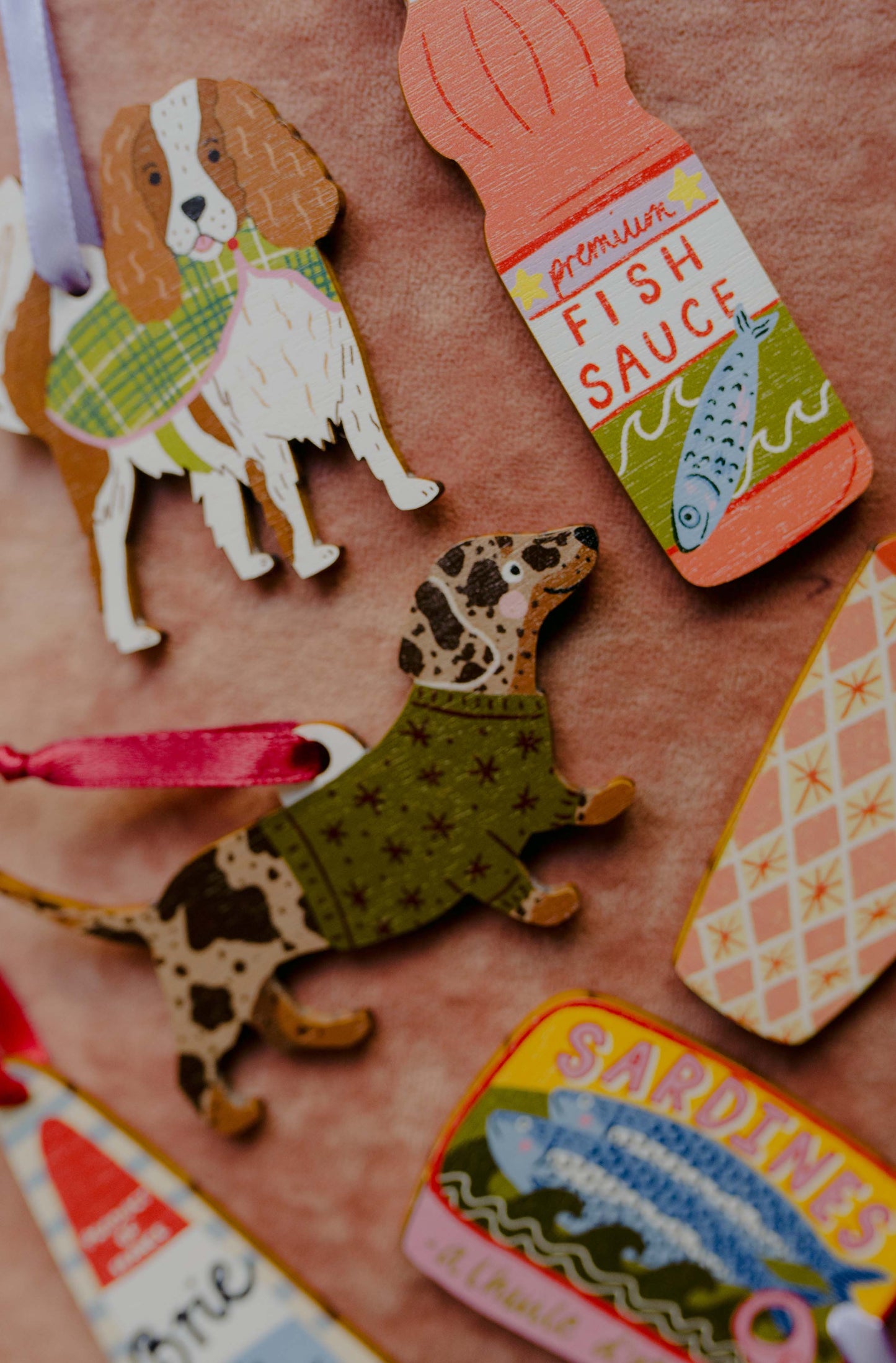 Dapple Dachshund Dog Decoration