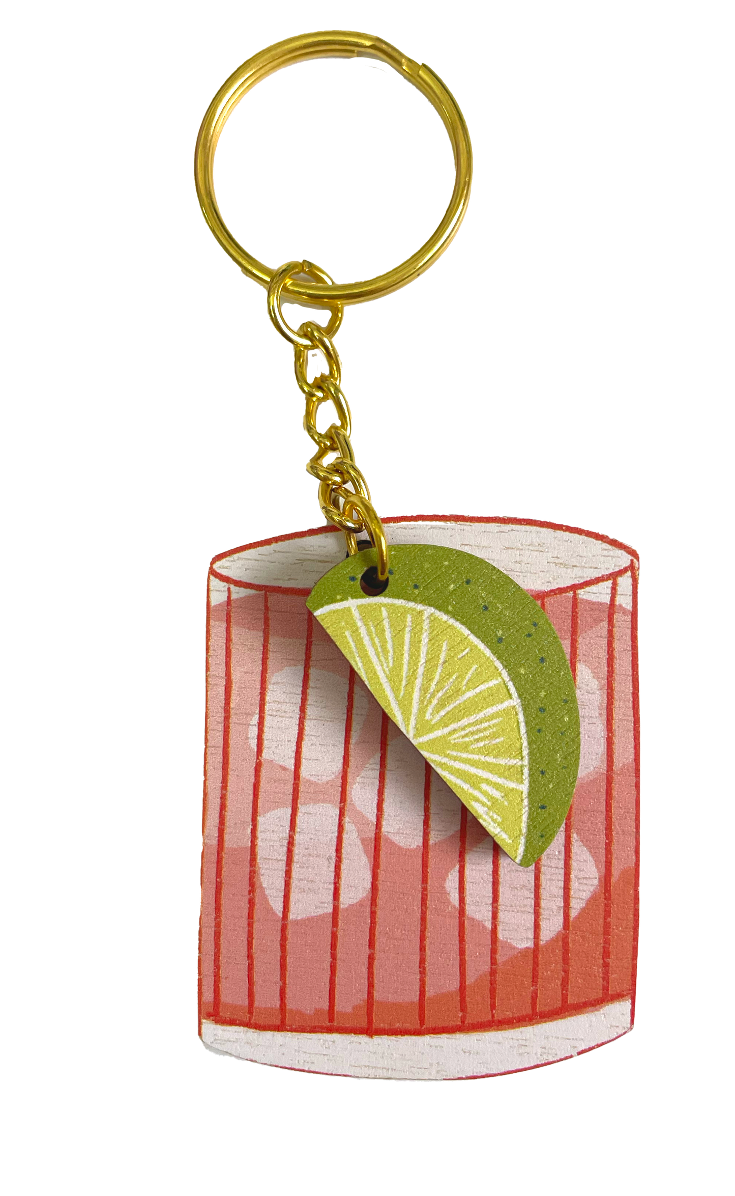 Paloma charm keychain