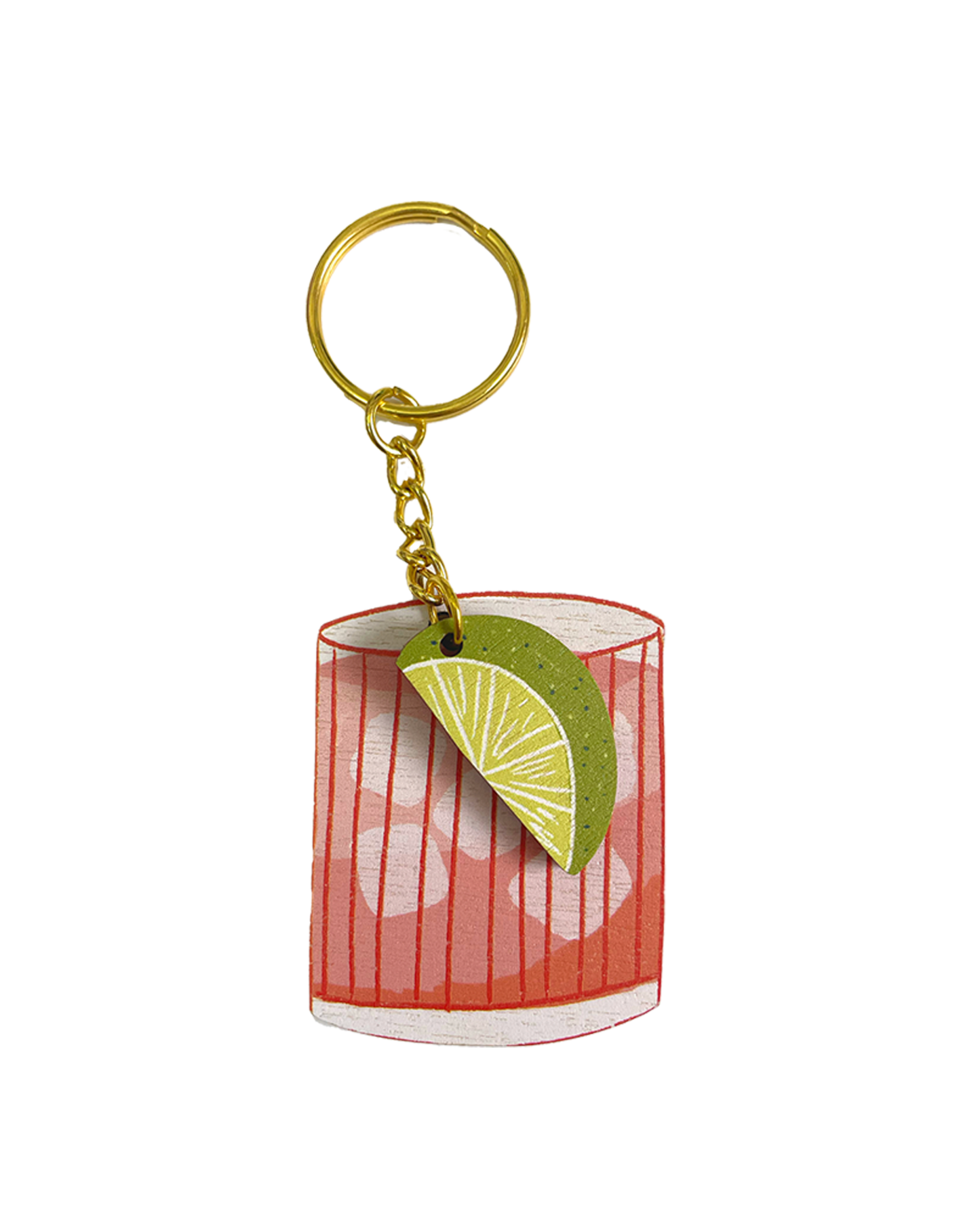 Paloma charm keychain